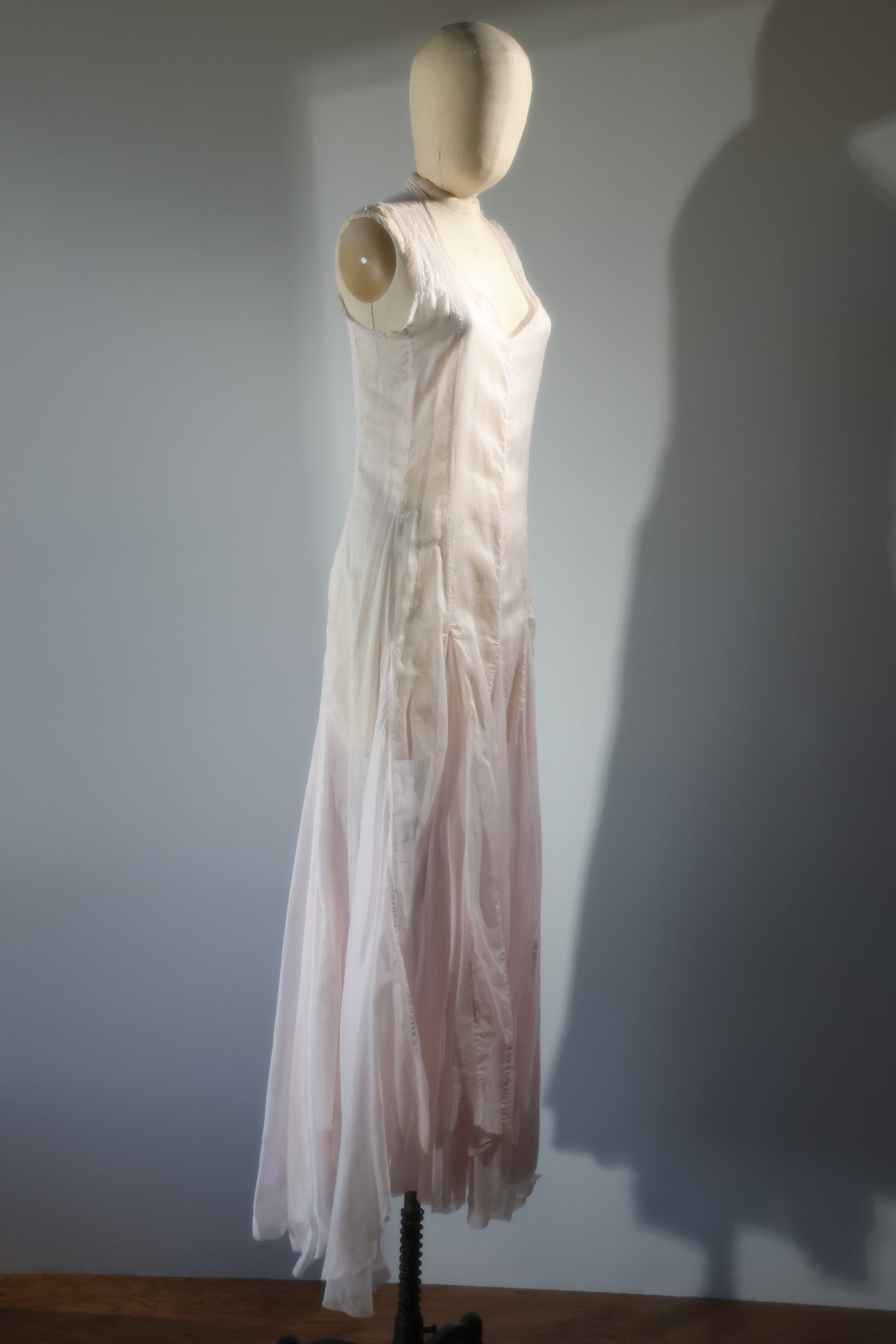Les Habitudes Cotton Organdy Dress Long - Pink