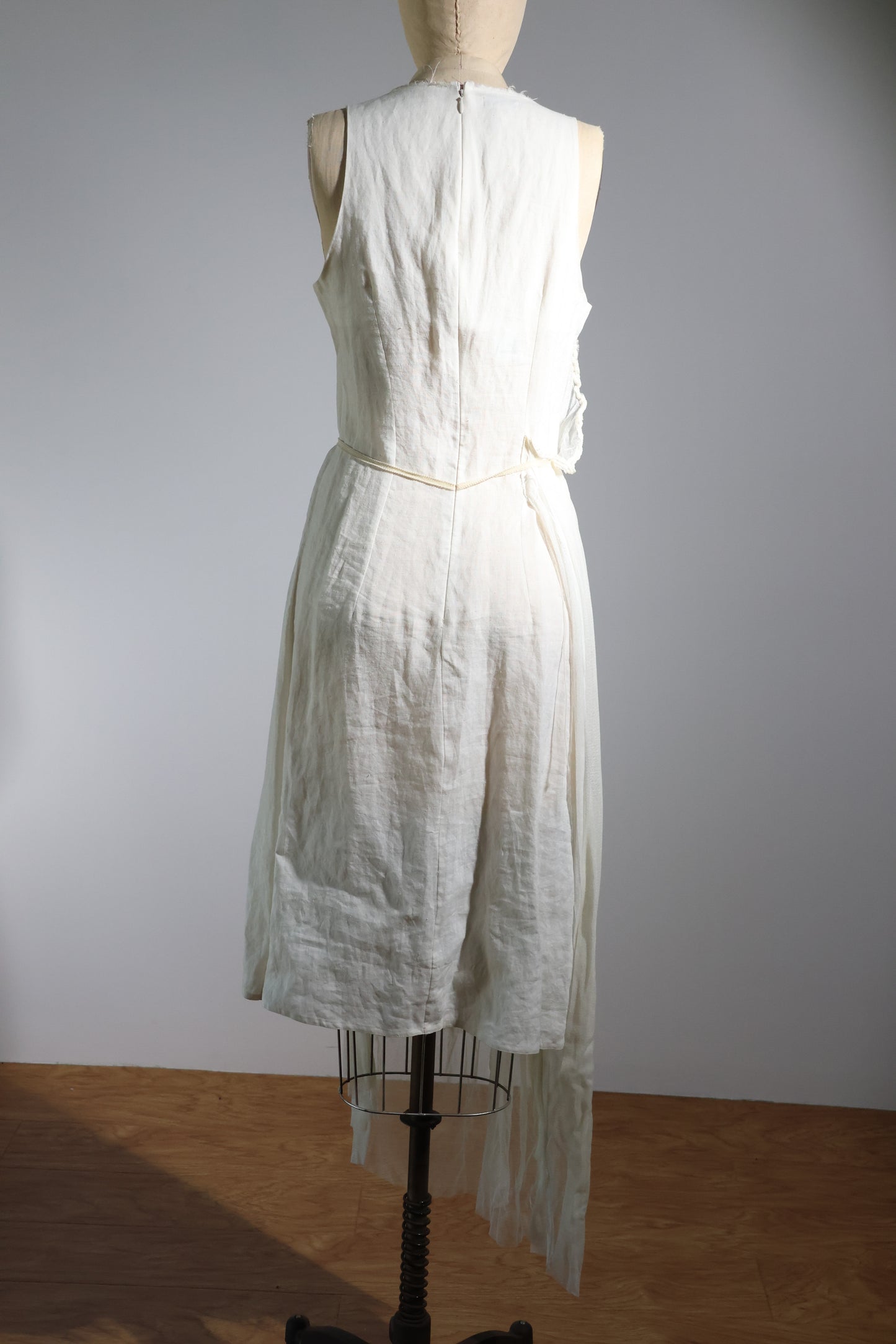 Marc Le Bihan Silk Dress - Ecru