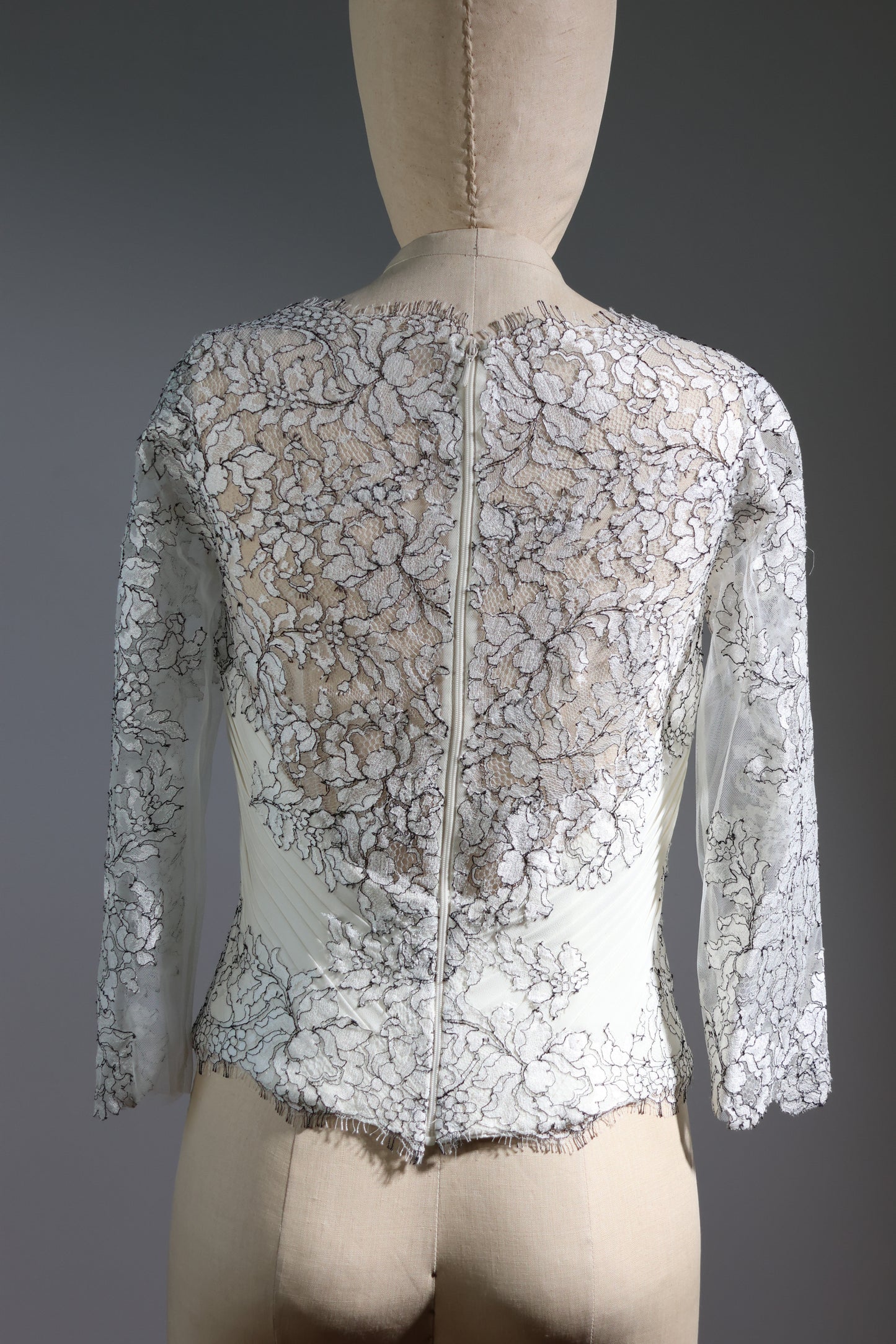 Gatti Nolli 3/4 Sleeve Top - Ivory
