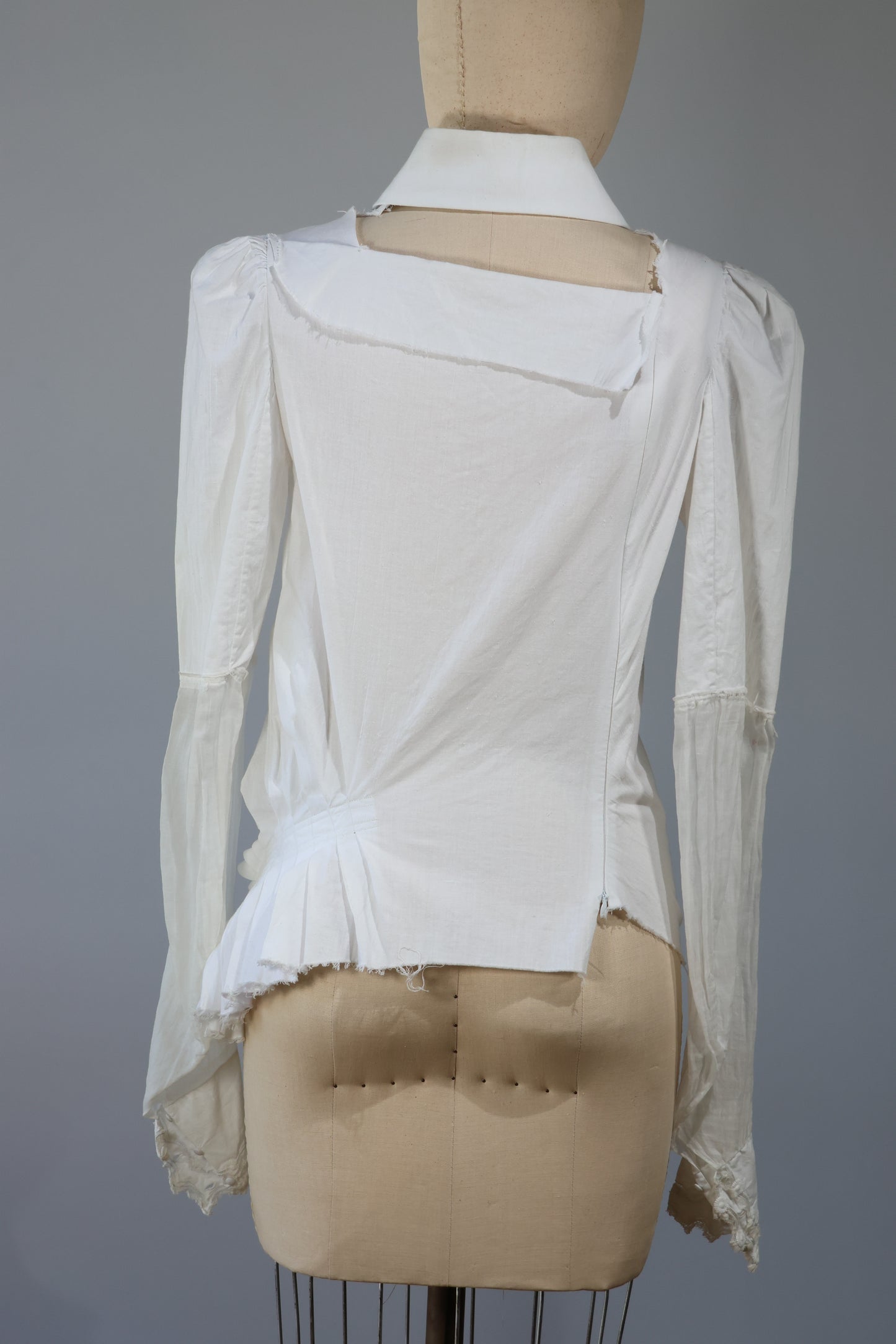 Marc Le Bihan Top Multi Plastron - White