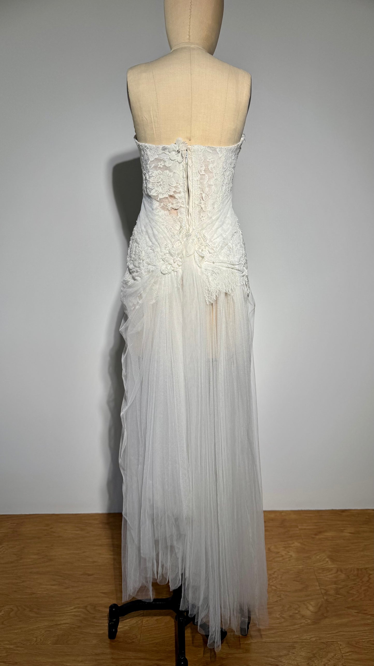 Trash Couture Ice Crystal Top - White