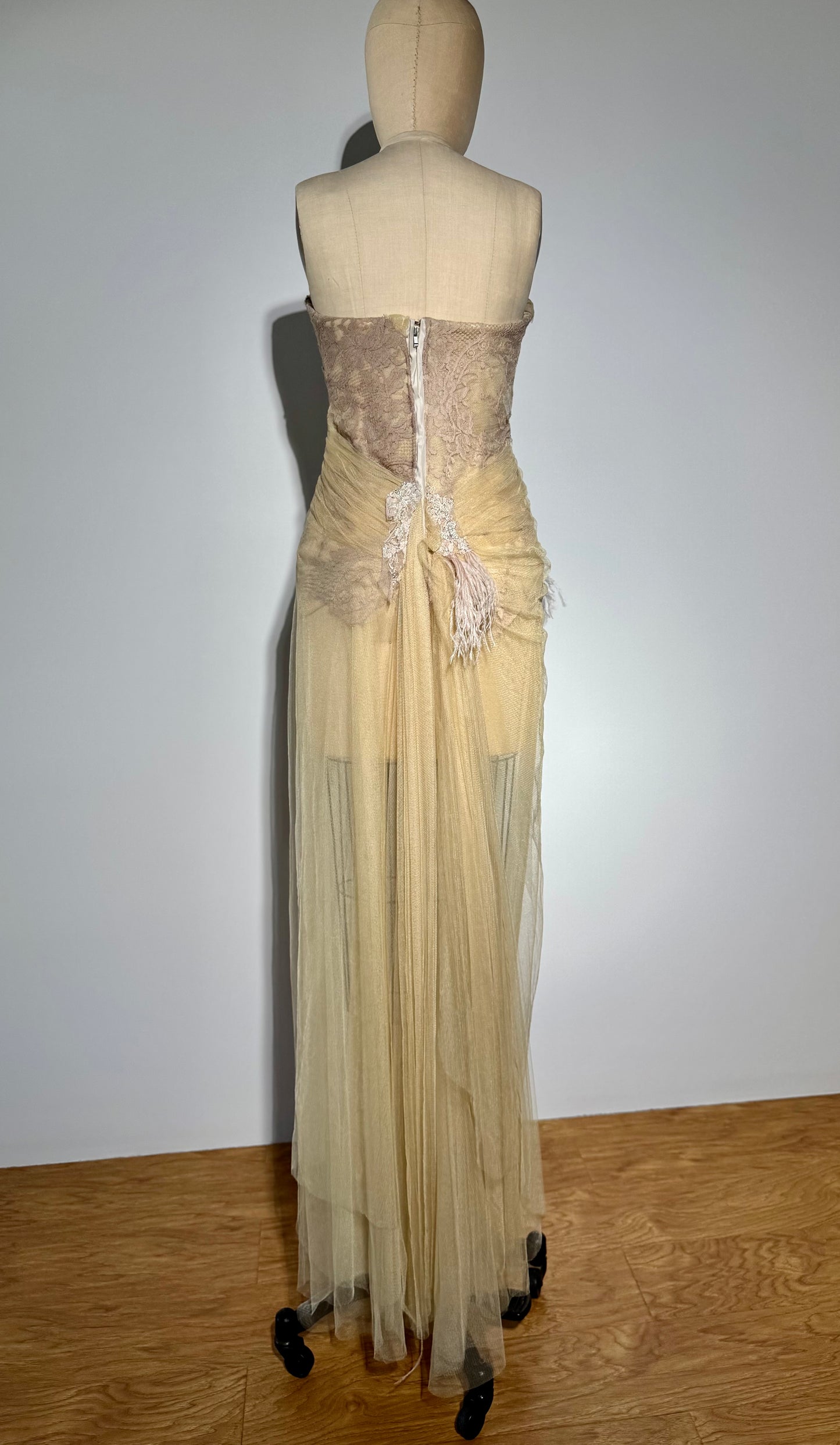 Trash Couture Frida Khalo Bustier - Nude / Rose