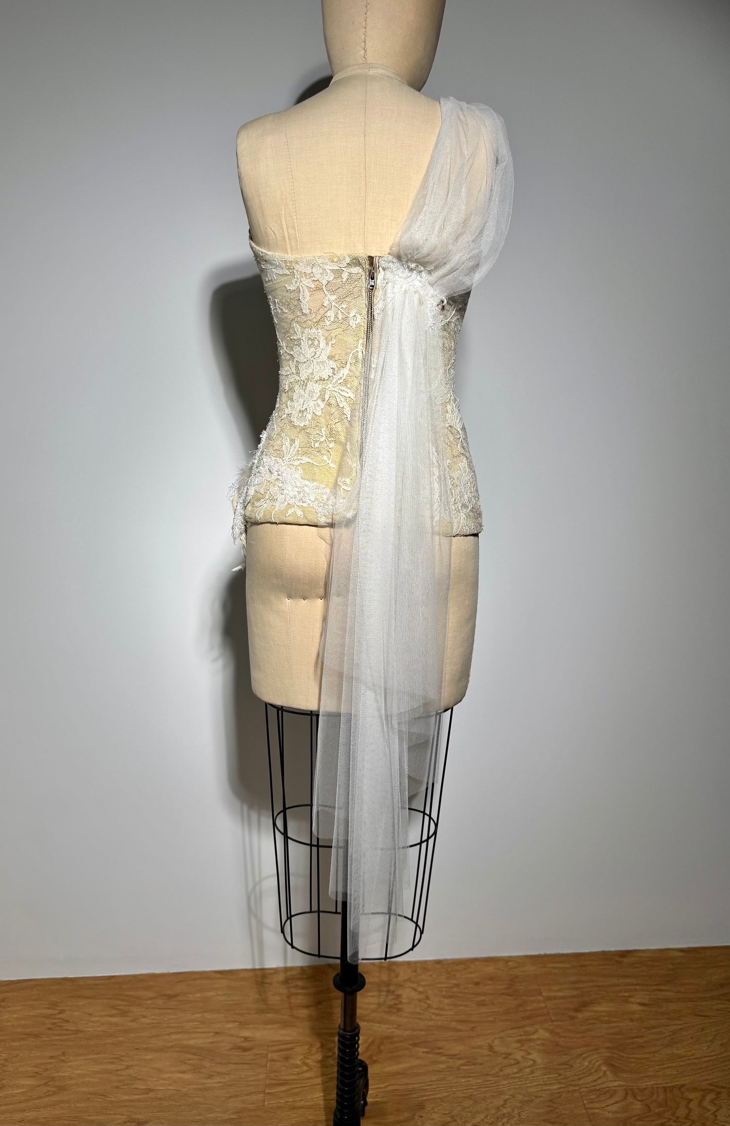 Trash Couture Sahara Moon Top - Ivory Champagne