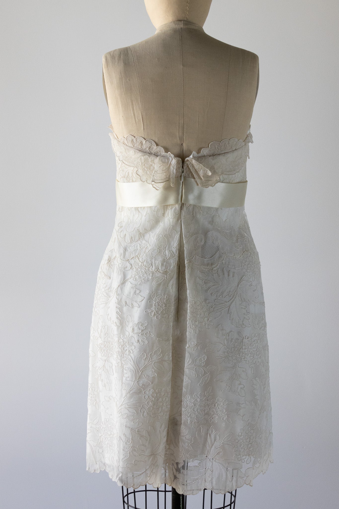 David Fielden Dress Short Baby Doll DR23 - Ivory