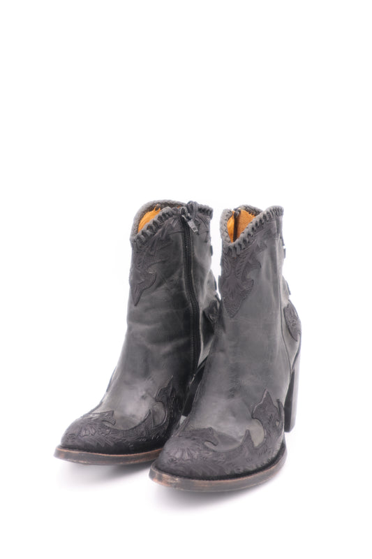 Mexicana (Old Gringo) Venice Boots — Black / Natura