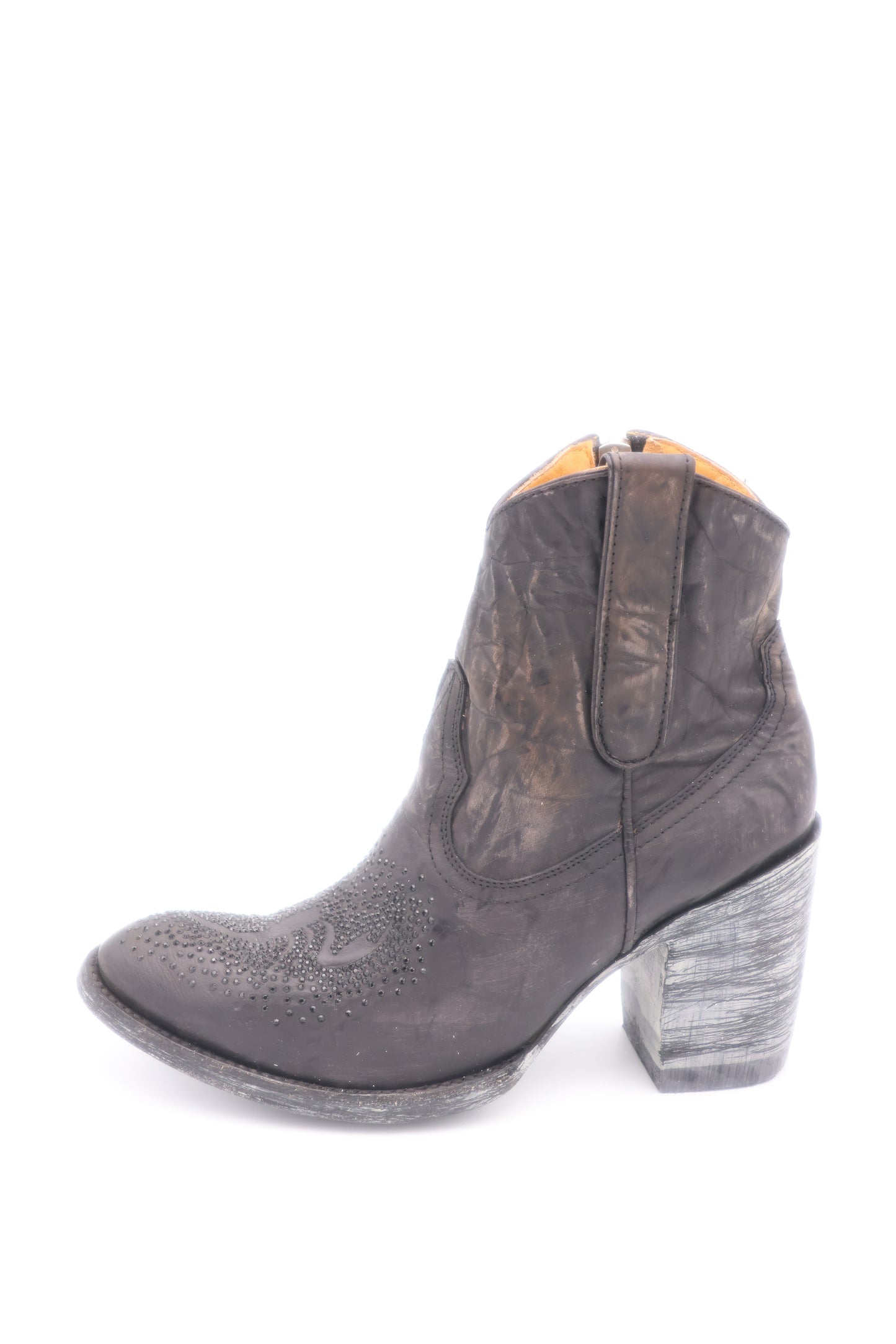 Mexicana (Old Gringo) Alacran Zipper 7" Boots - Black