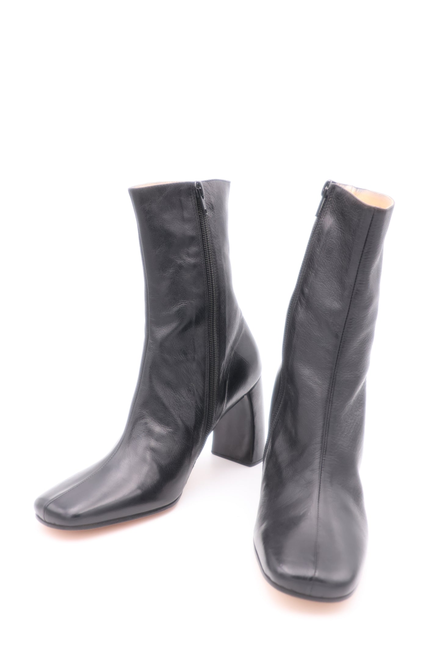 Ann Demeulemeester FT26 Heeled Boot (Black)