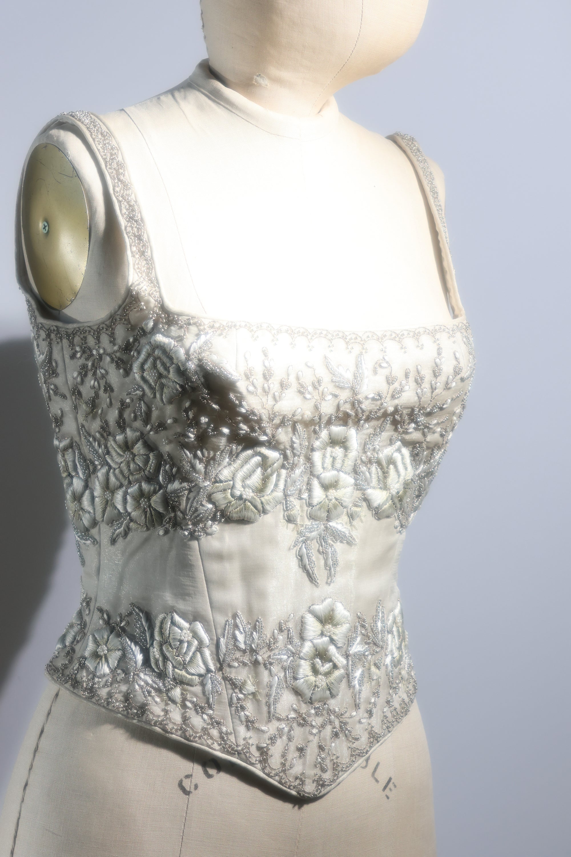 LES HABITUDES Corset TP91 — Ivory