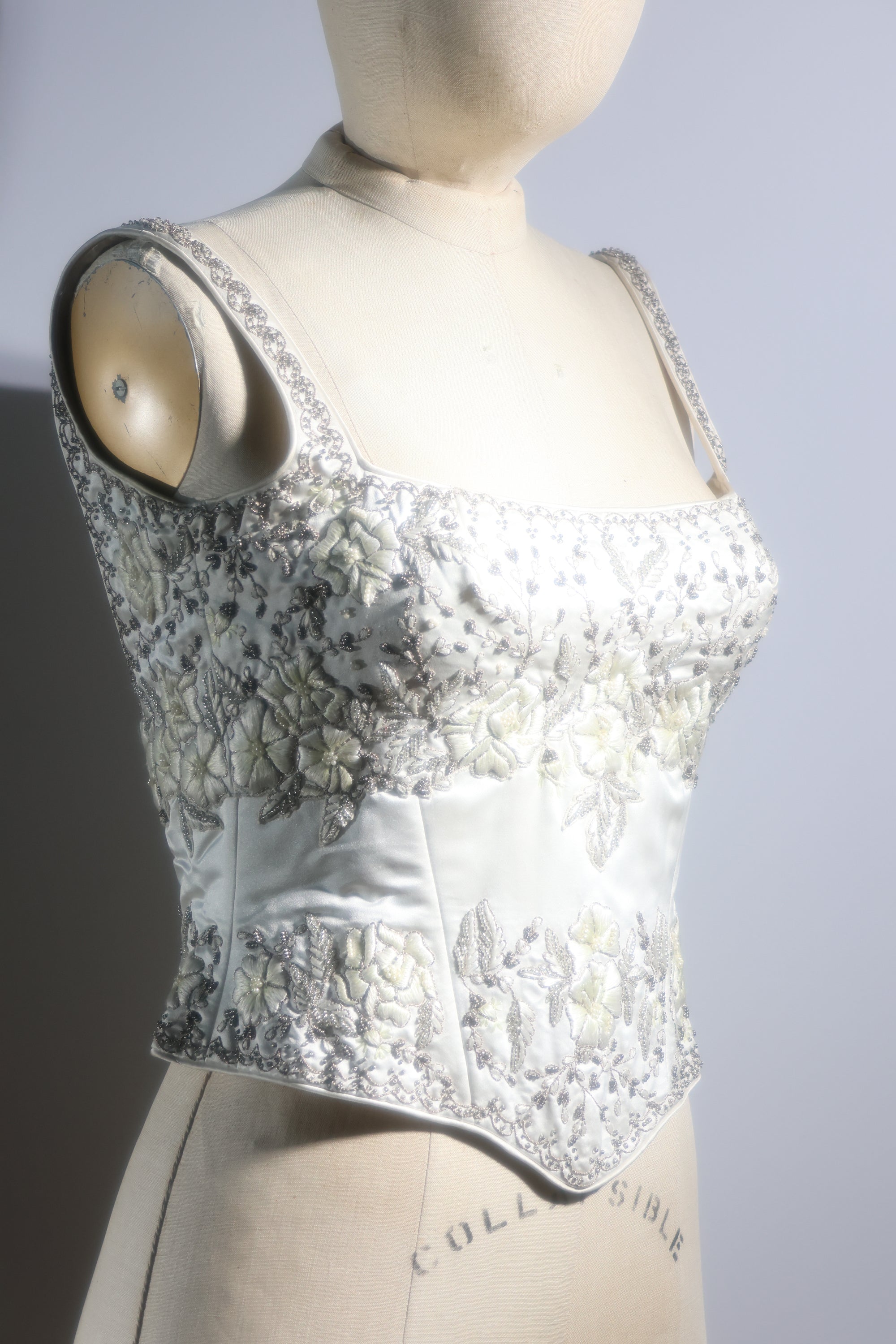 LES HABITUDES Corset TP73 — Ivory