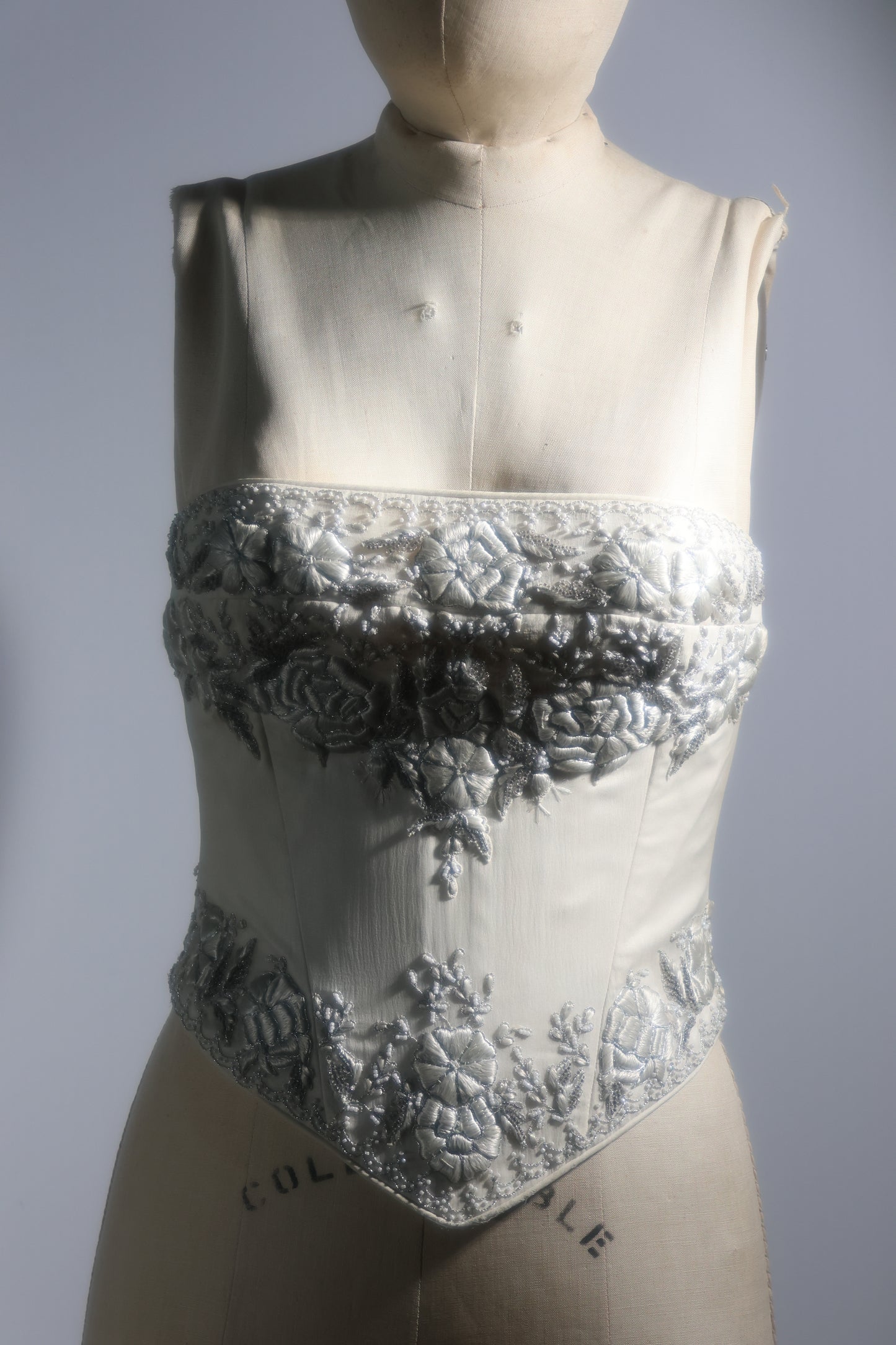 Eavis & Brown Corset TP82 White / White