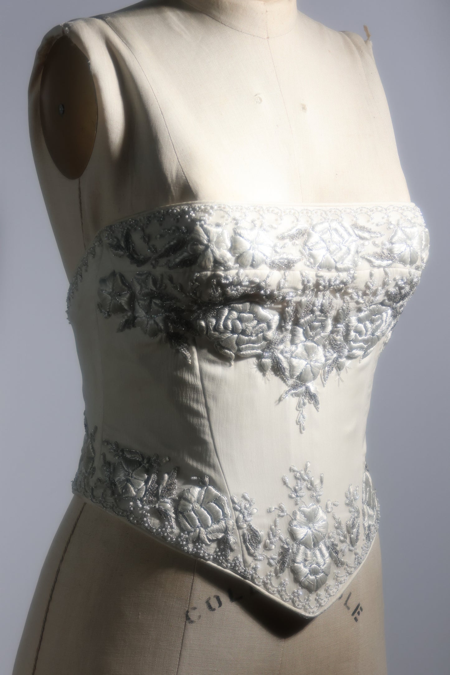 Eavis & Brown Corset TP82 White / White