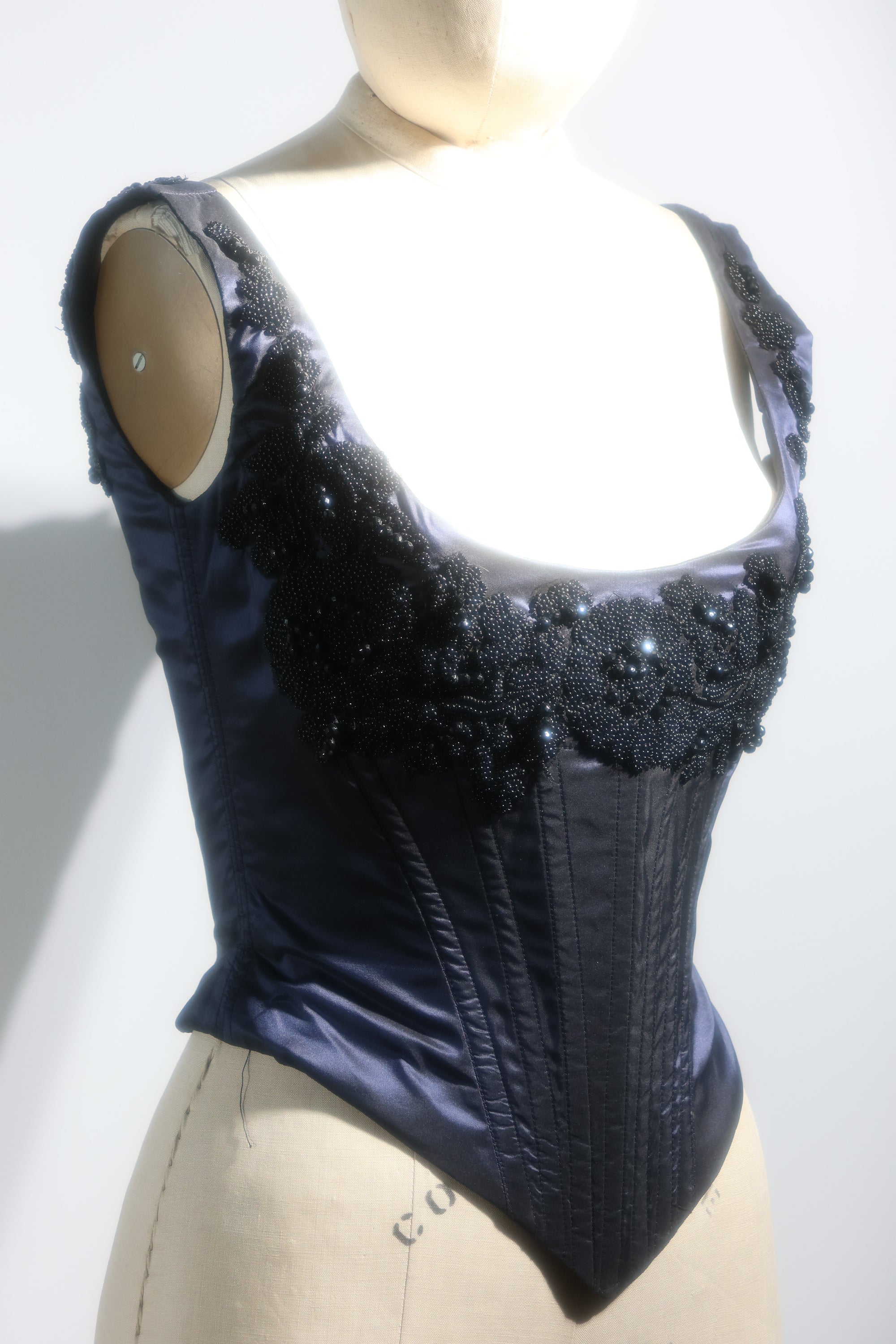 LES HABITUDES Corset TP20 — Navy
