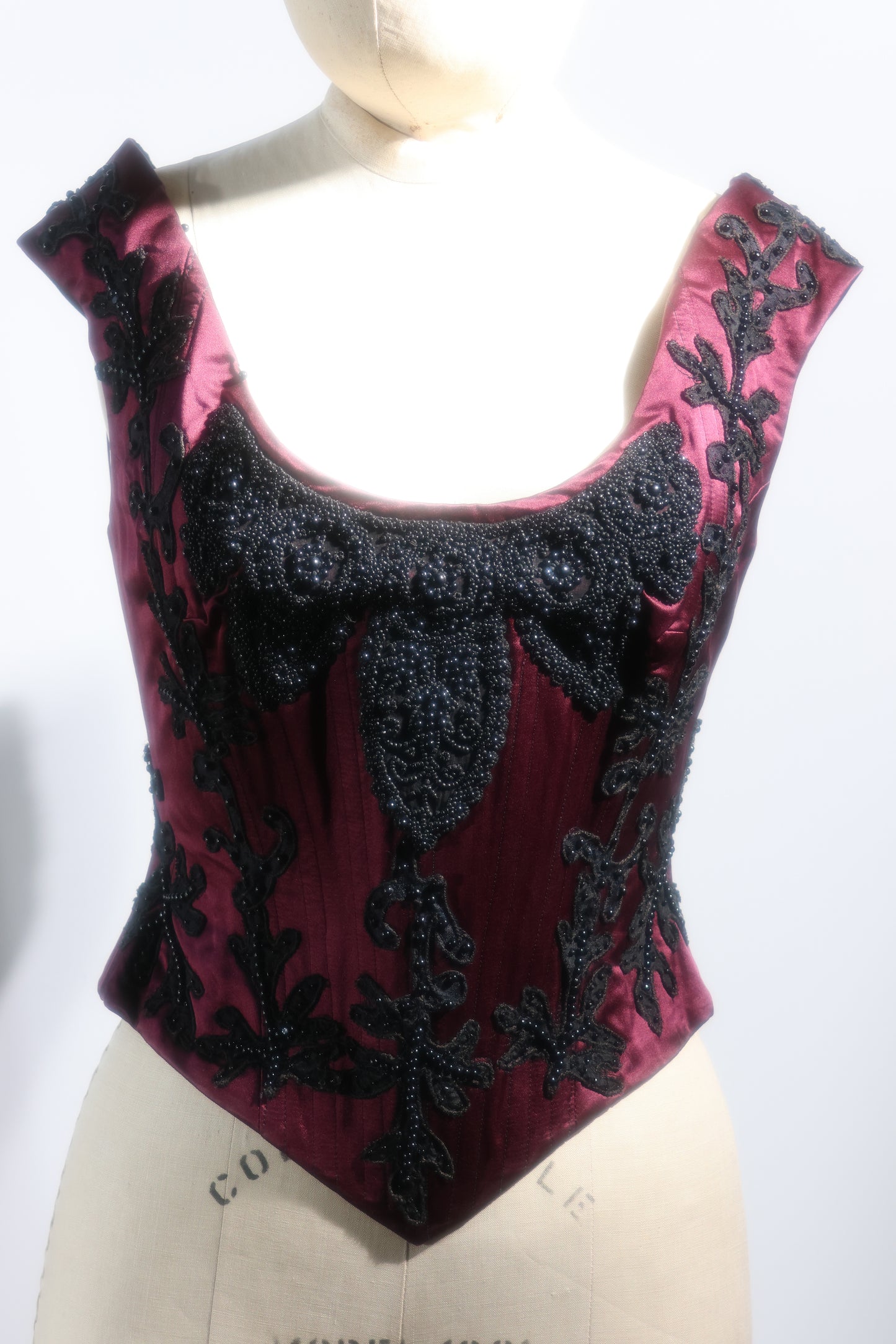 Eavis & Brown Corset TP14 Clairet / Black