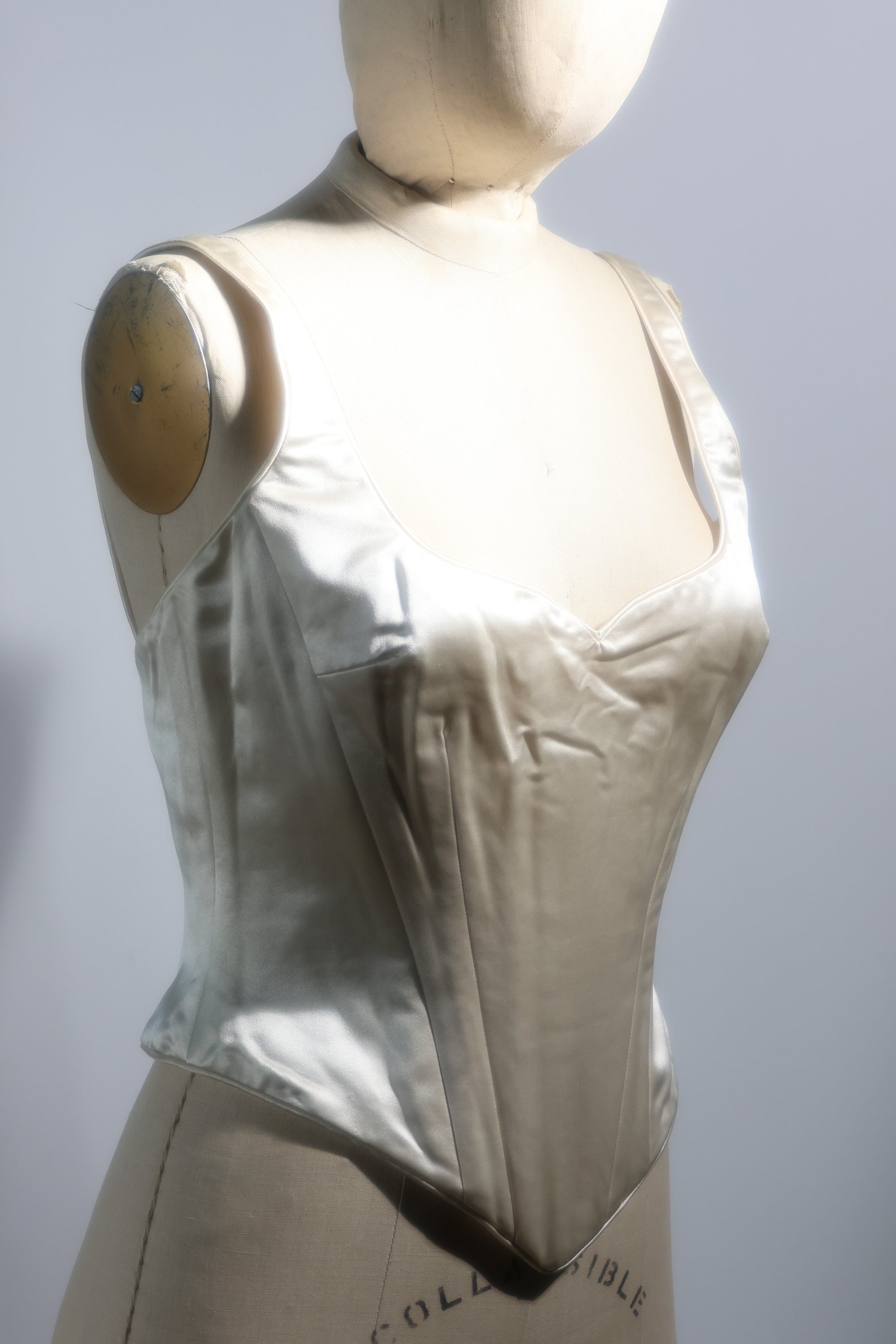 LES HABITUDES Corset TP2 — Ivory