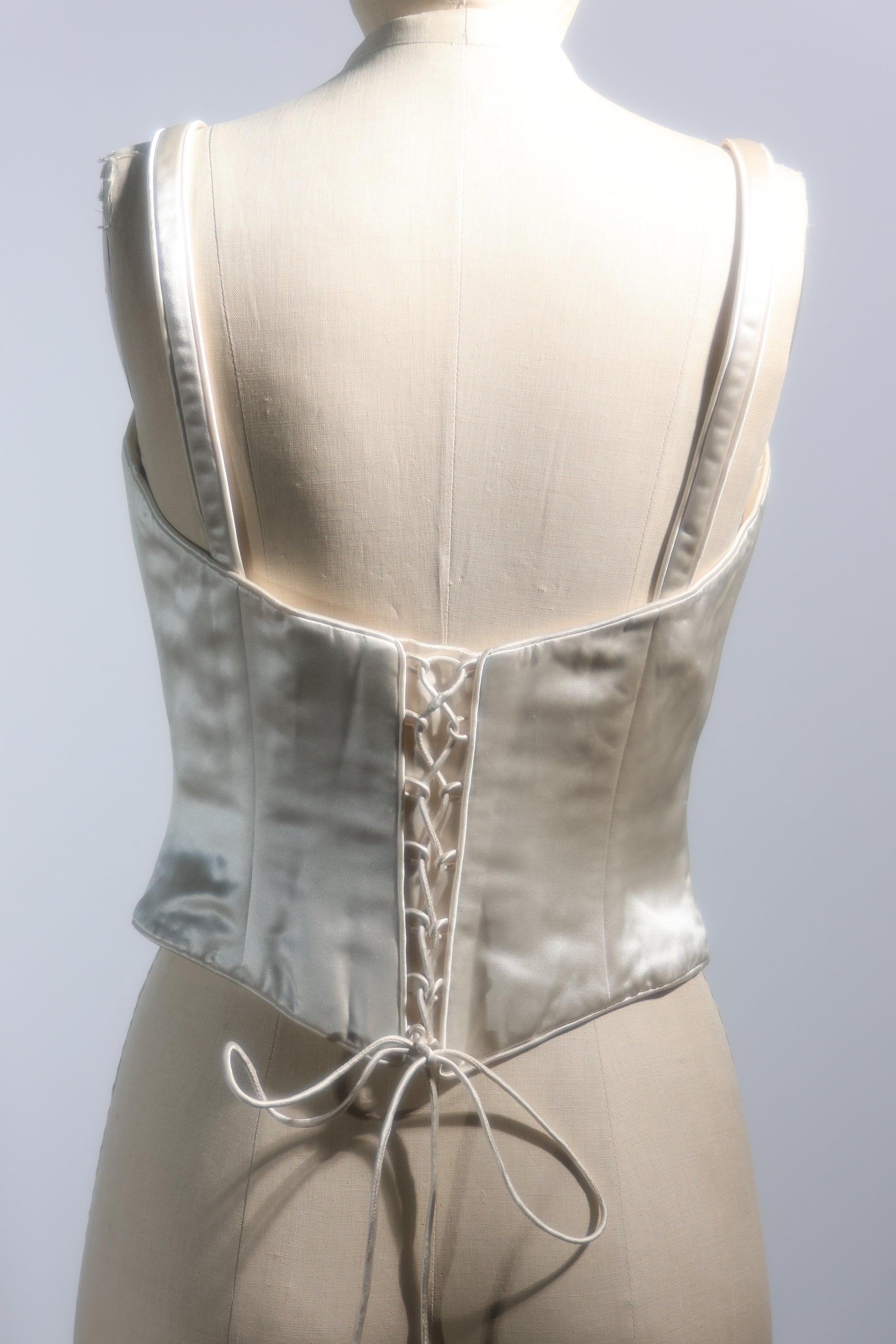 LES HABITUDES Corset TP2 — Ivory