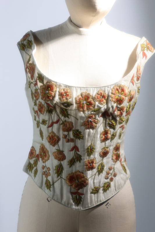Eavis & Brown Corset TP145 Ivory / Multi