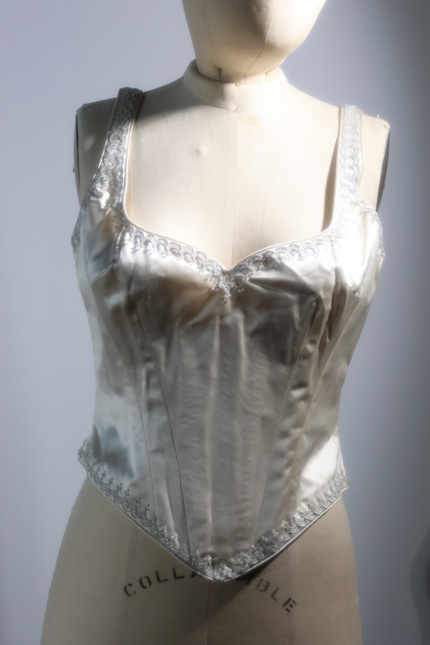 Eavis & Brown Corset TP154 White / Cream