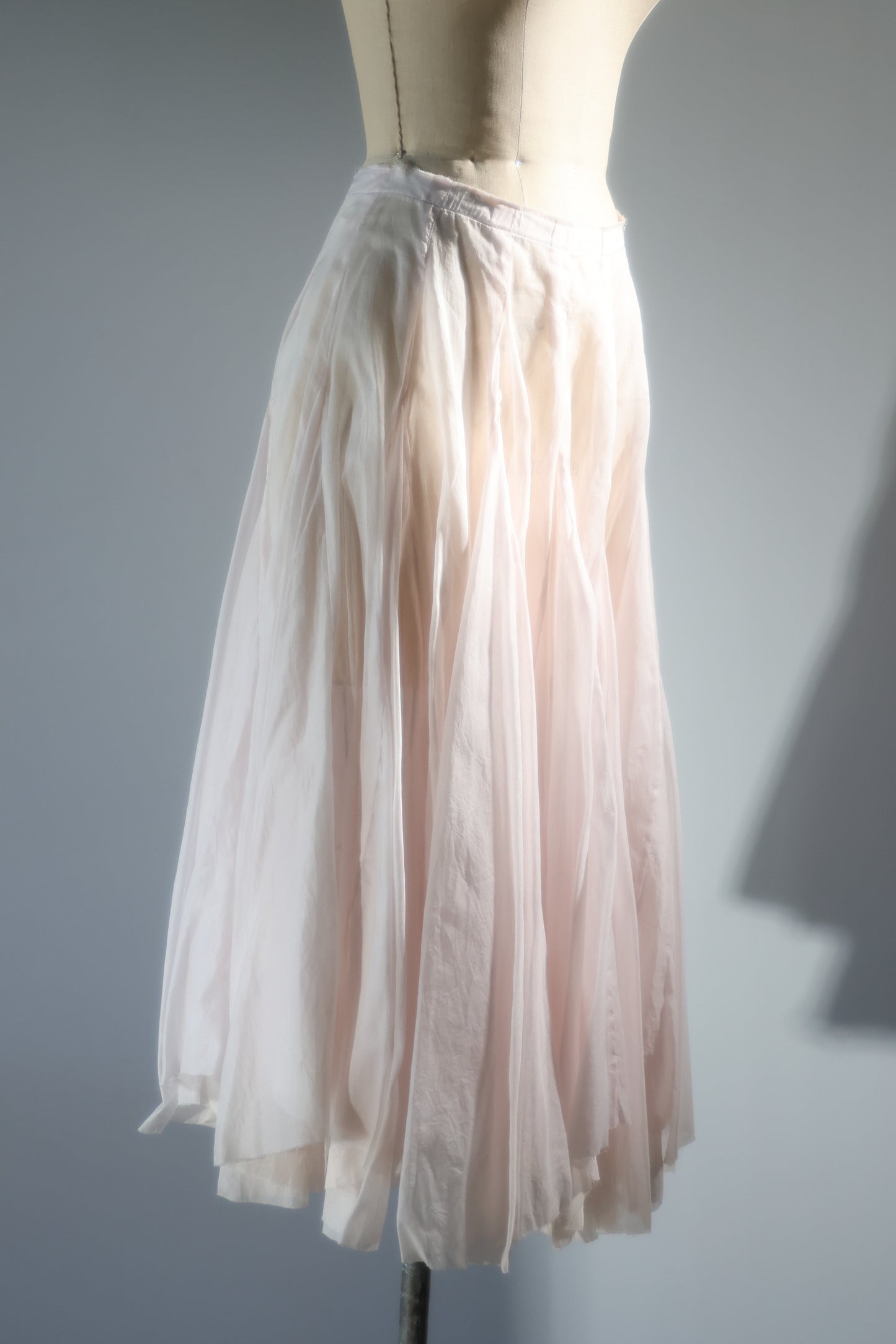 Les Habitudes Organdy Skirt Cotton - Pink