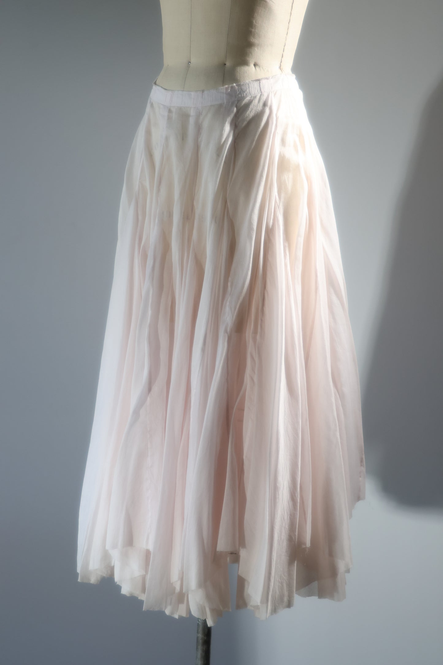 Les Habitudes Organdy Skirt Cotton - Pink
