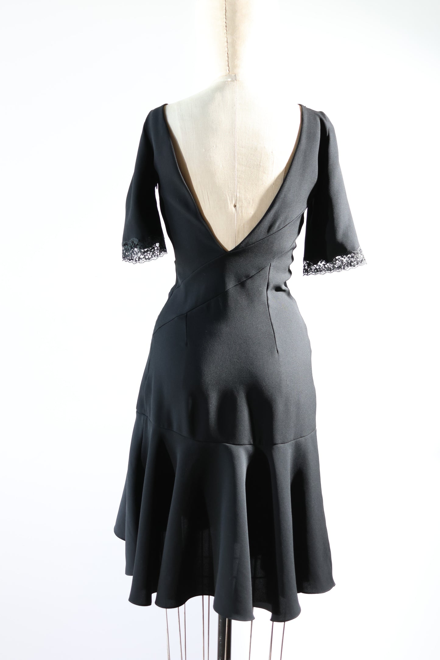 Foddis Beth Short Dress - Black