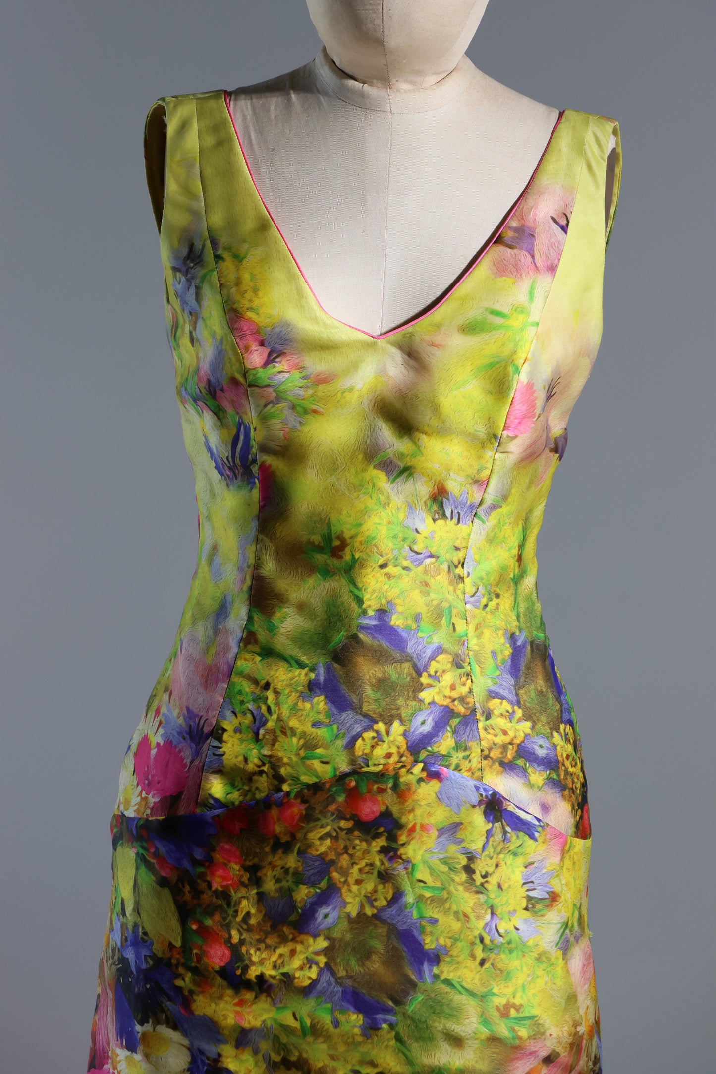 Foddis Jaipur Long Dress - Flower Print