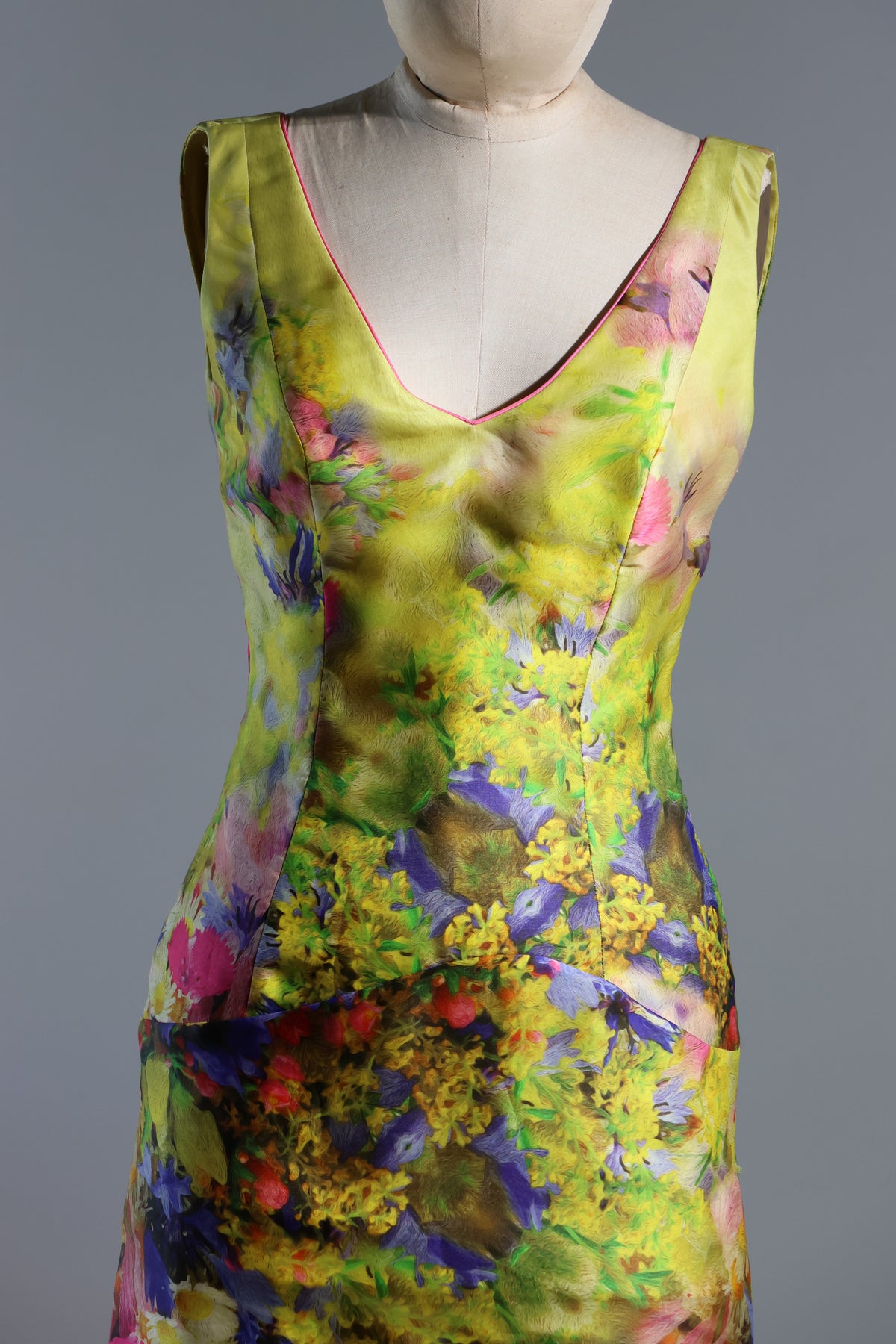Foddis Jaipur Long Dress — Flower Print