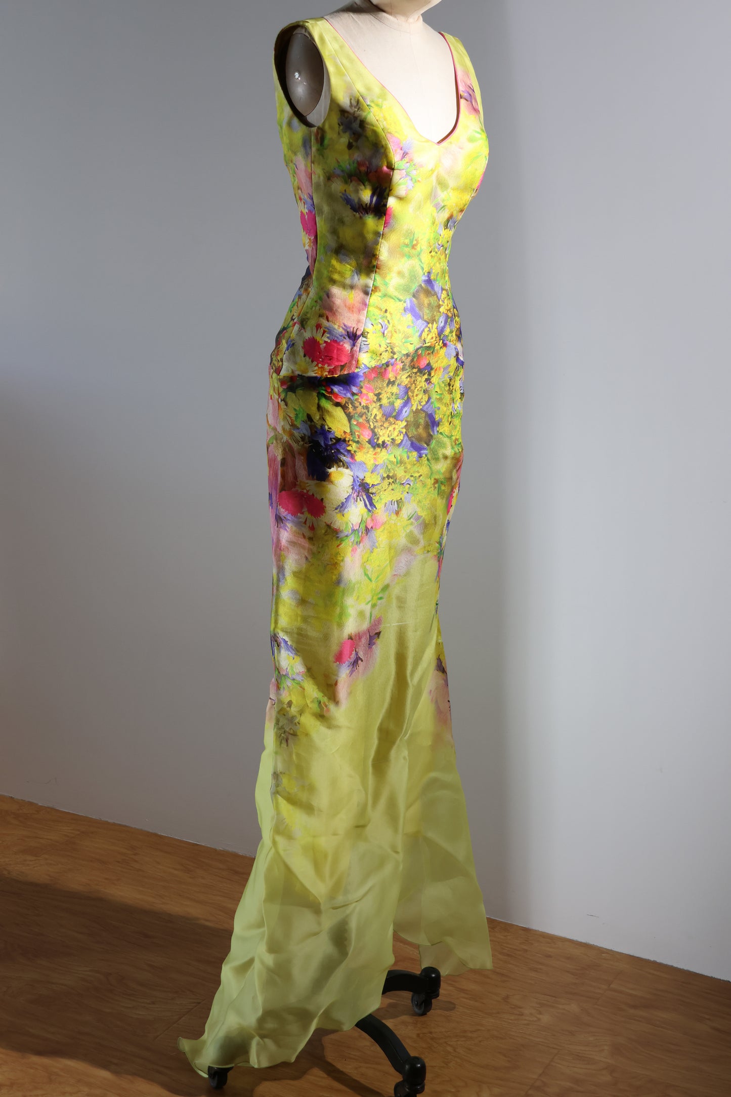 Foddis Jaipur Long Dress - Flower Print