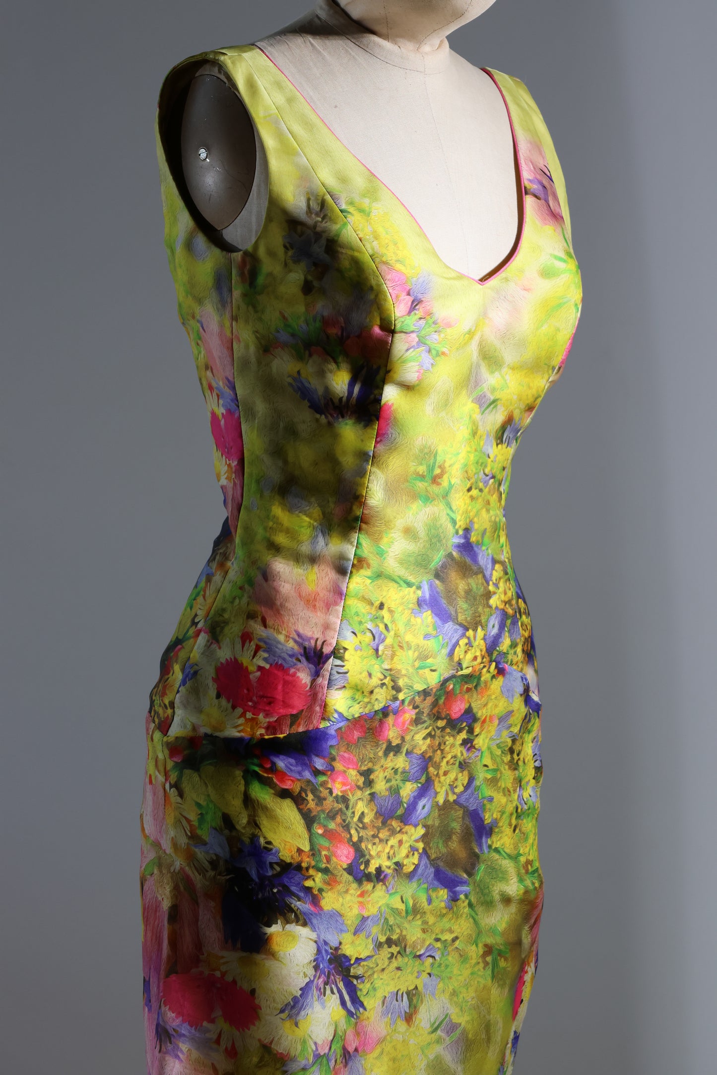 Foddis Jaipur Long Dress - Flower Print