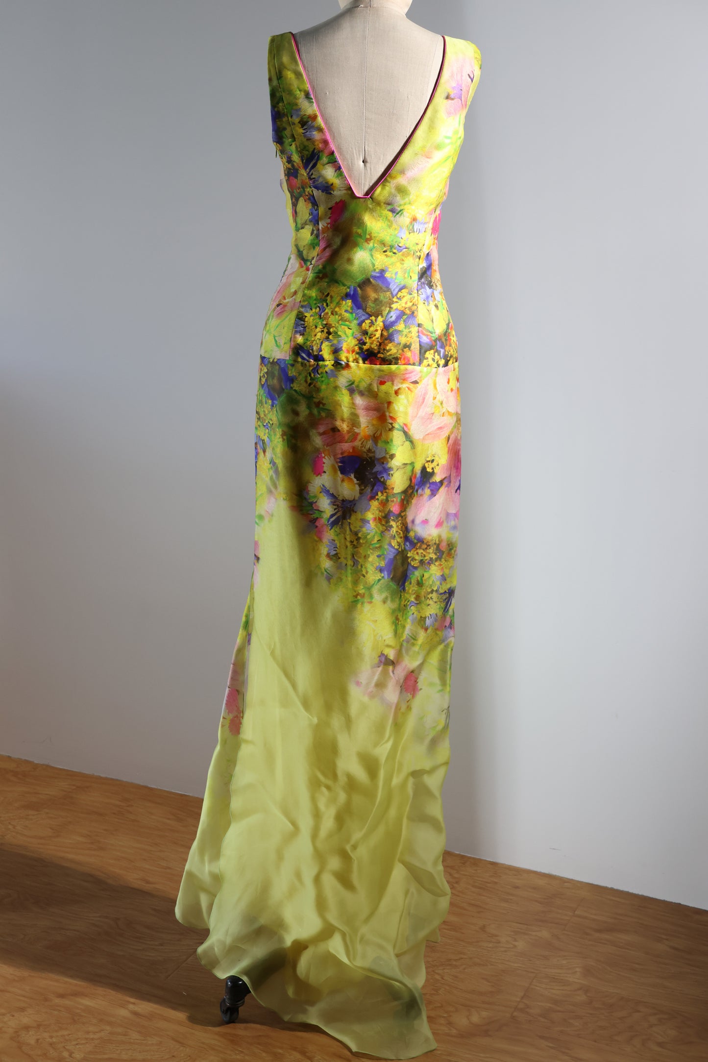 Foddis Jaipur Long Dress - Flower Print