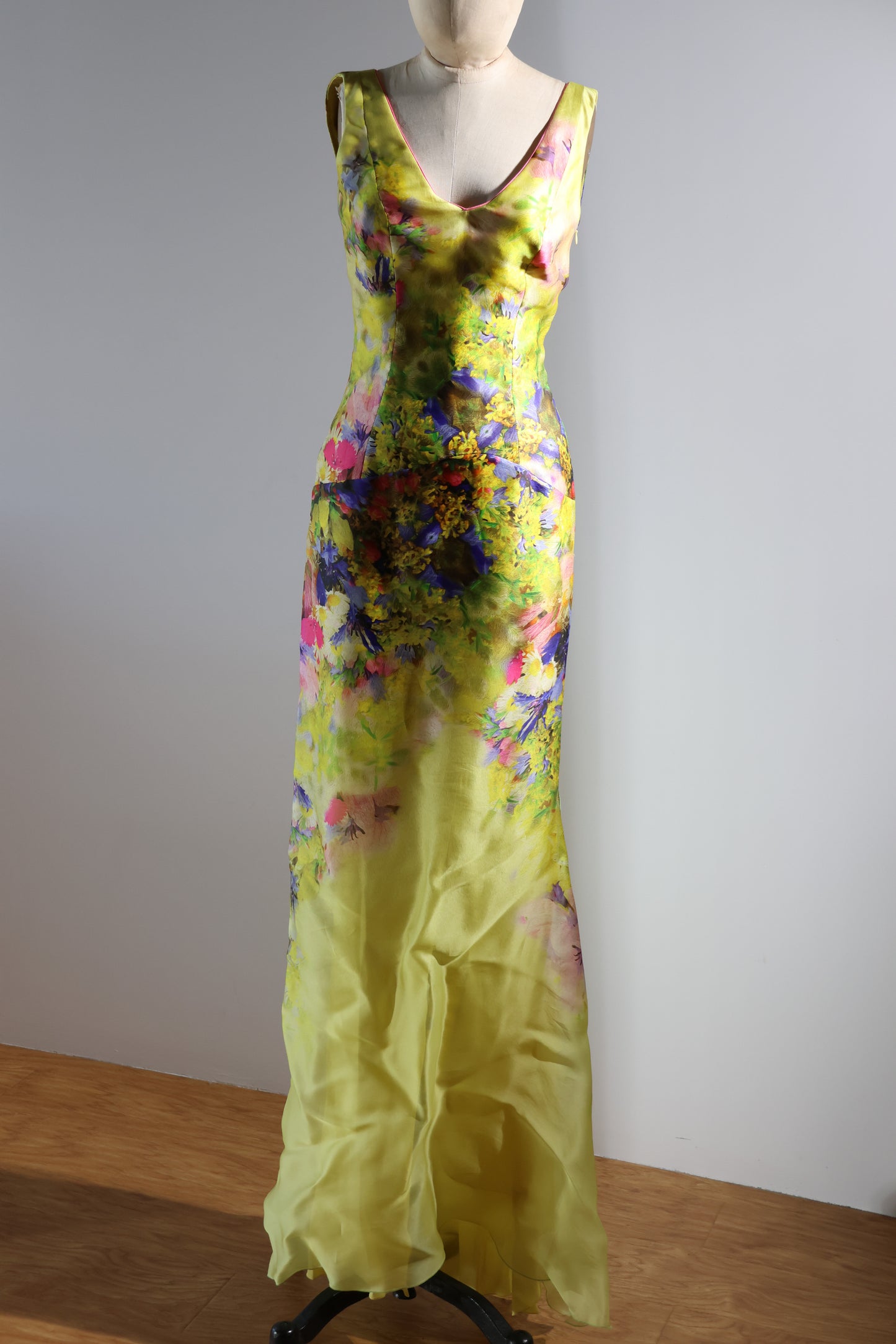 Foddis Jaipur Long Dress - Flower Print
