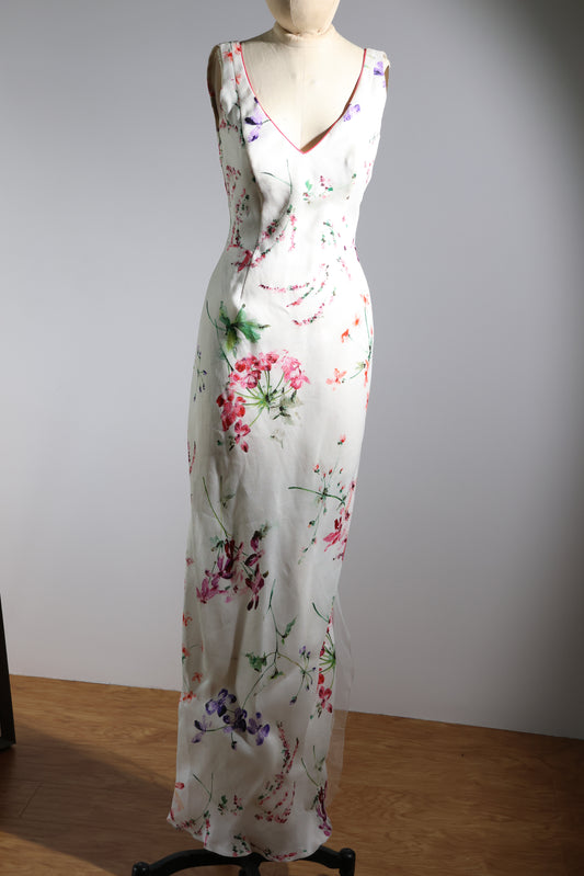 Foddis Fizz Dress - Ivory Print