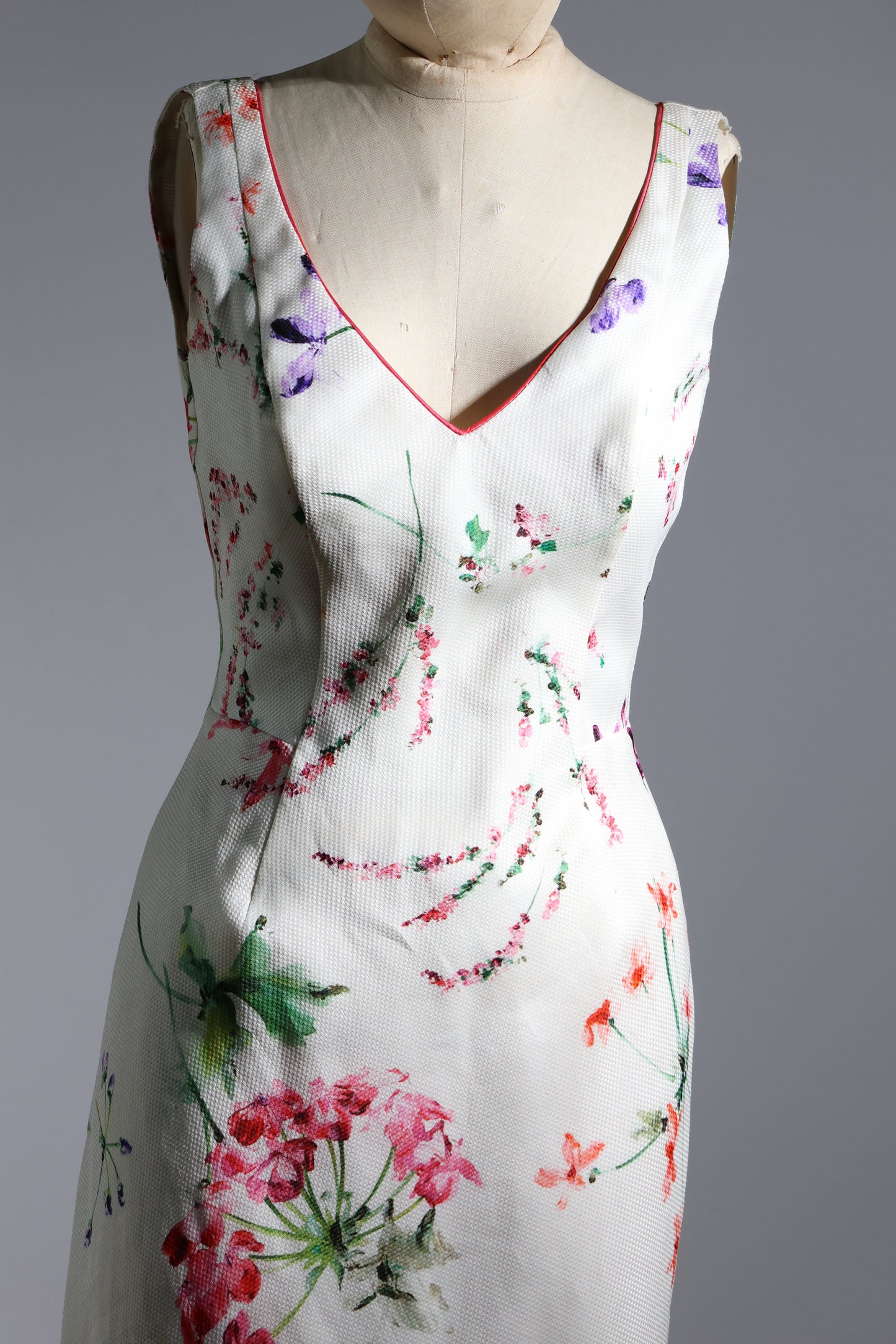 Foddis Fizz Dress - Ivory Print