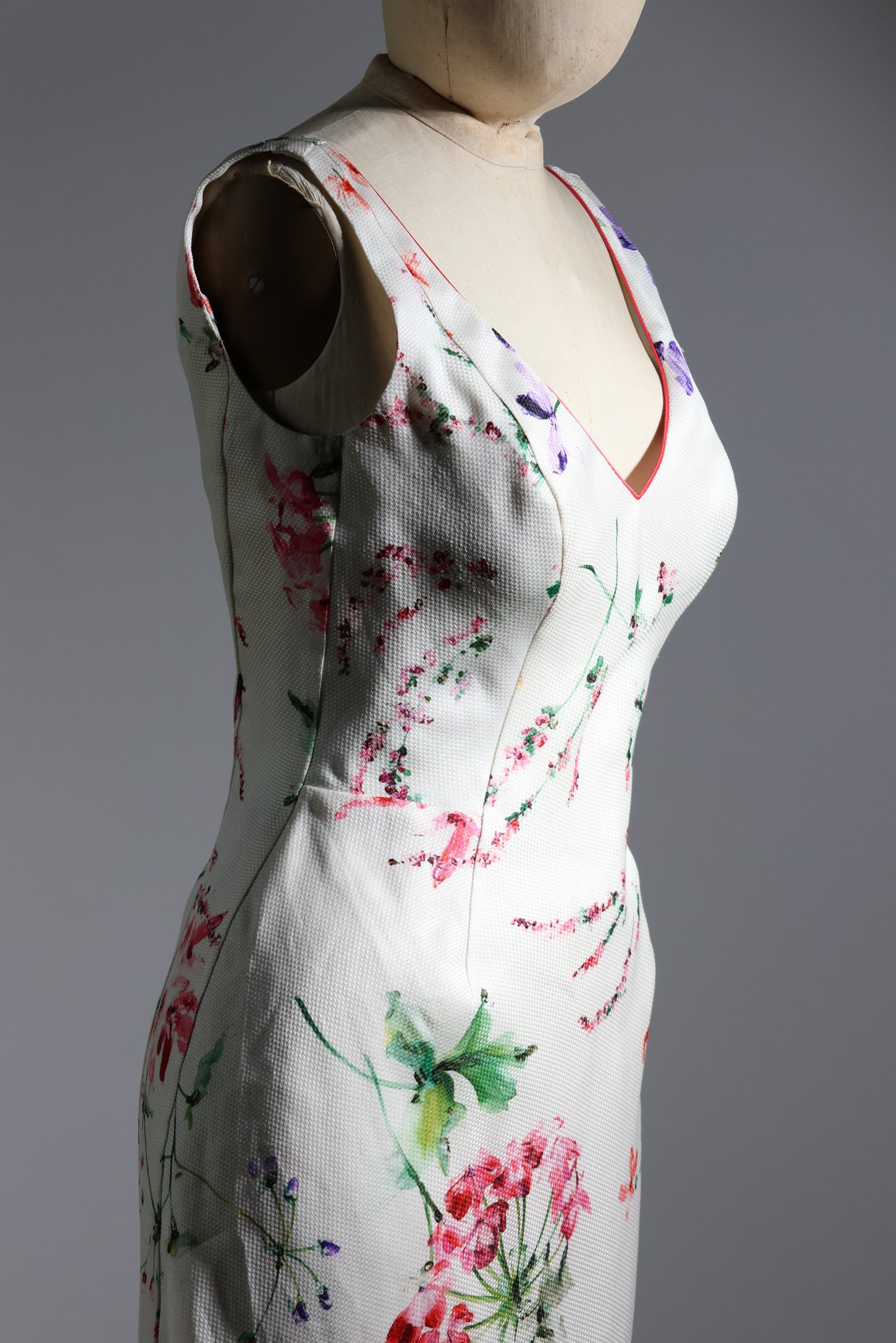 Foddis Fizz Dress - Ivory Print