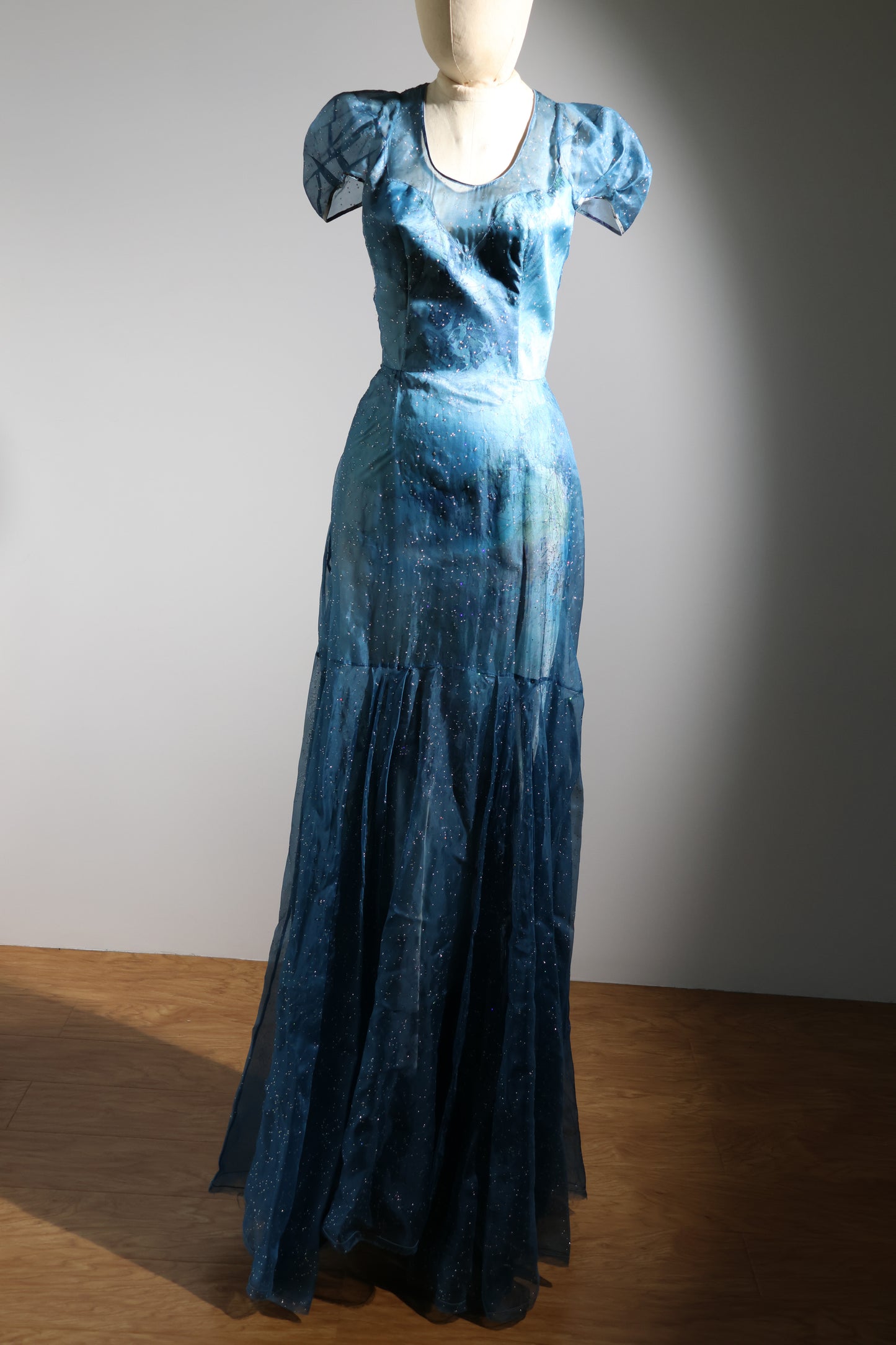 Foddis Spark Long Dress - Dark Blue