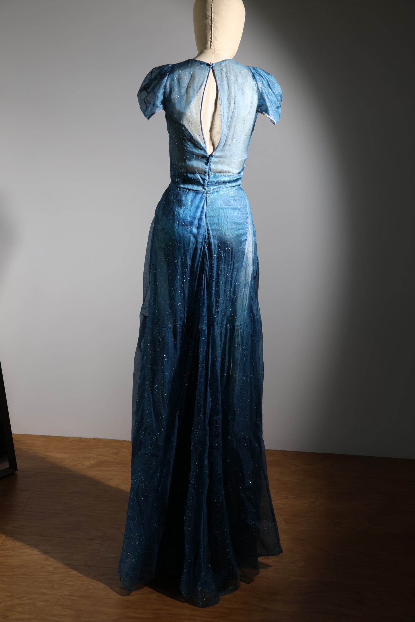 Foddis Spark Long Dress - Dark Blue