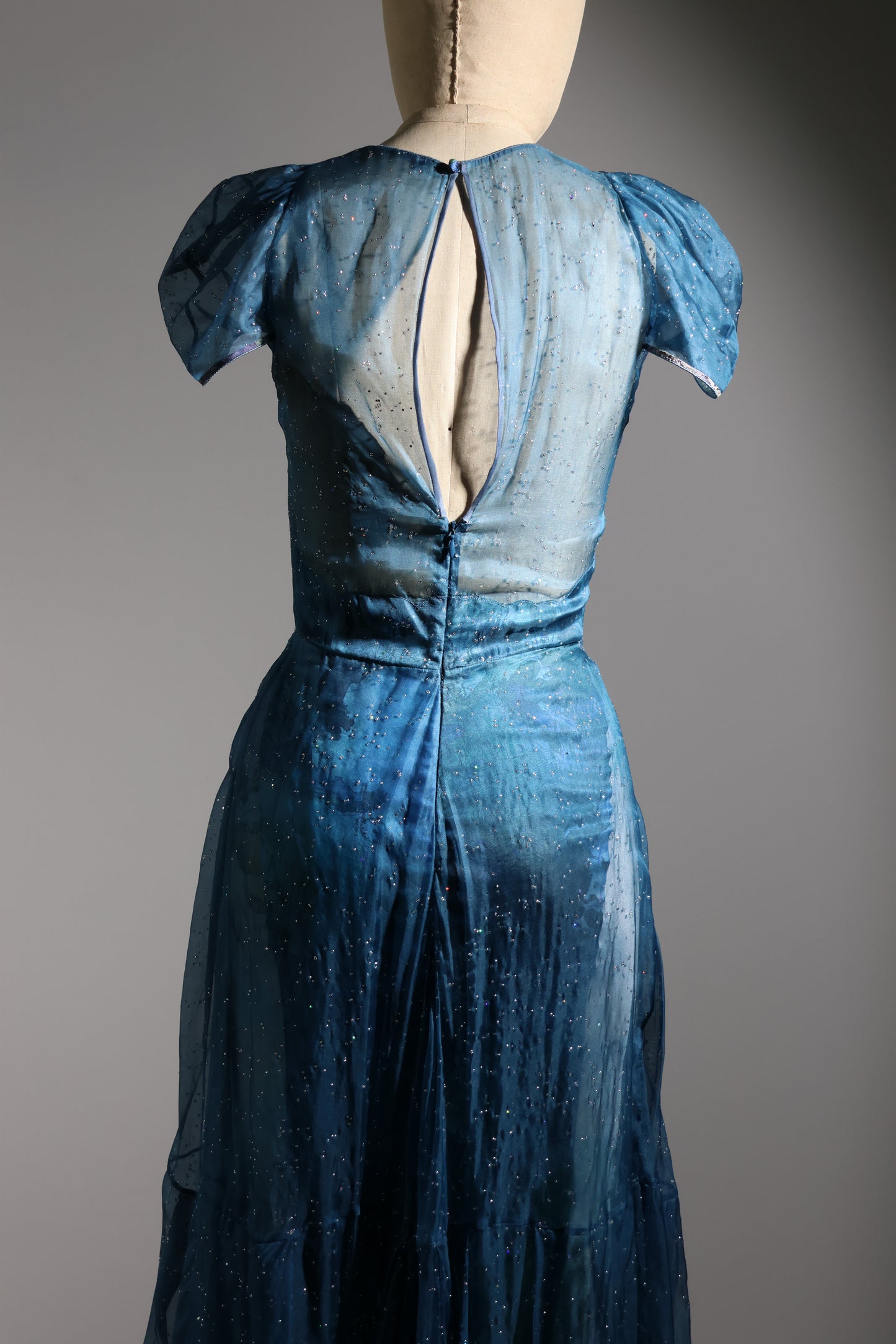 Foddis Spark Long Dress - Dark Blue