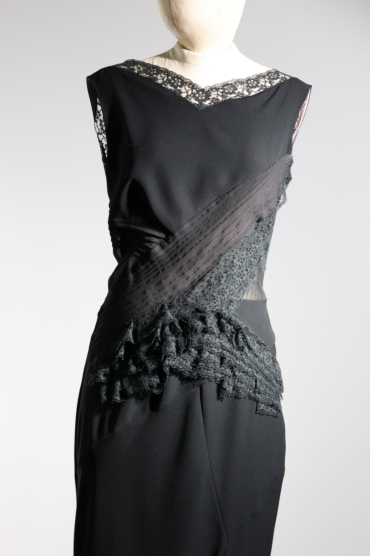Foddis Cecily Silk Georgette Dress - Black / Cady