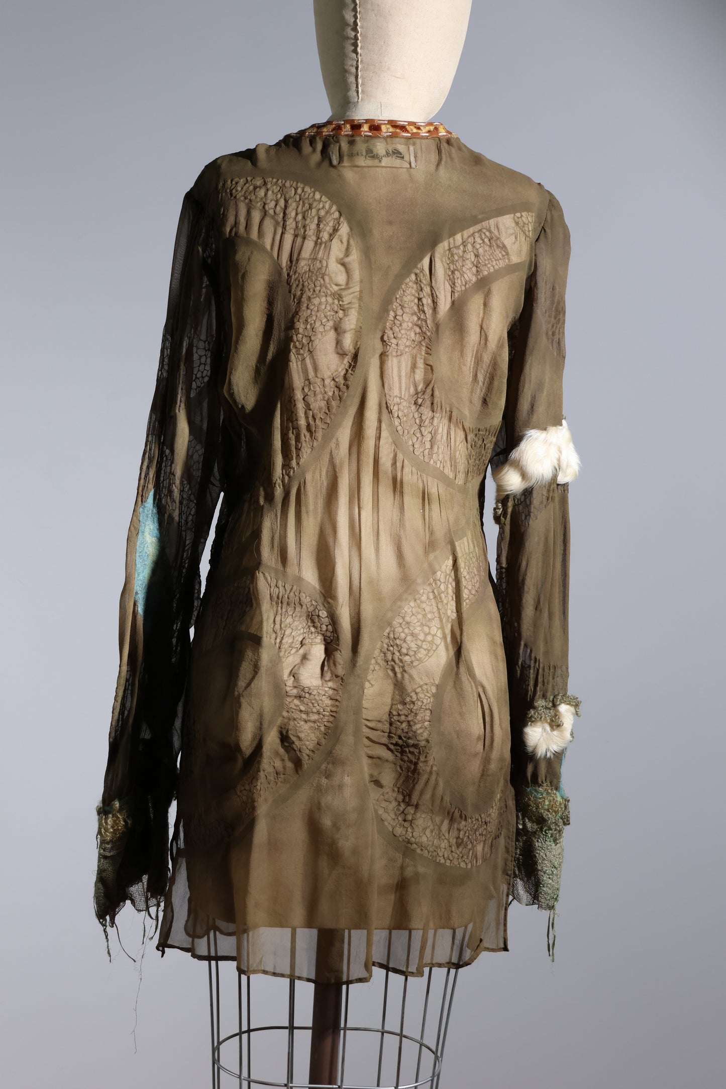 Share Spirit Silk Woven Top - Khaki