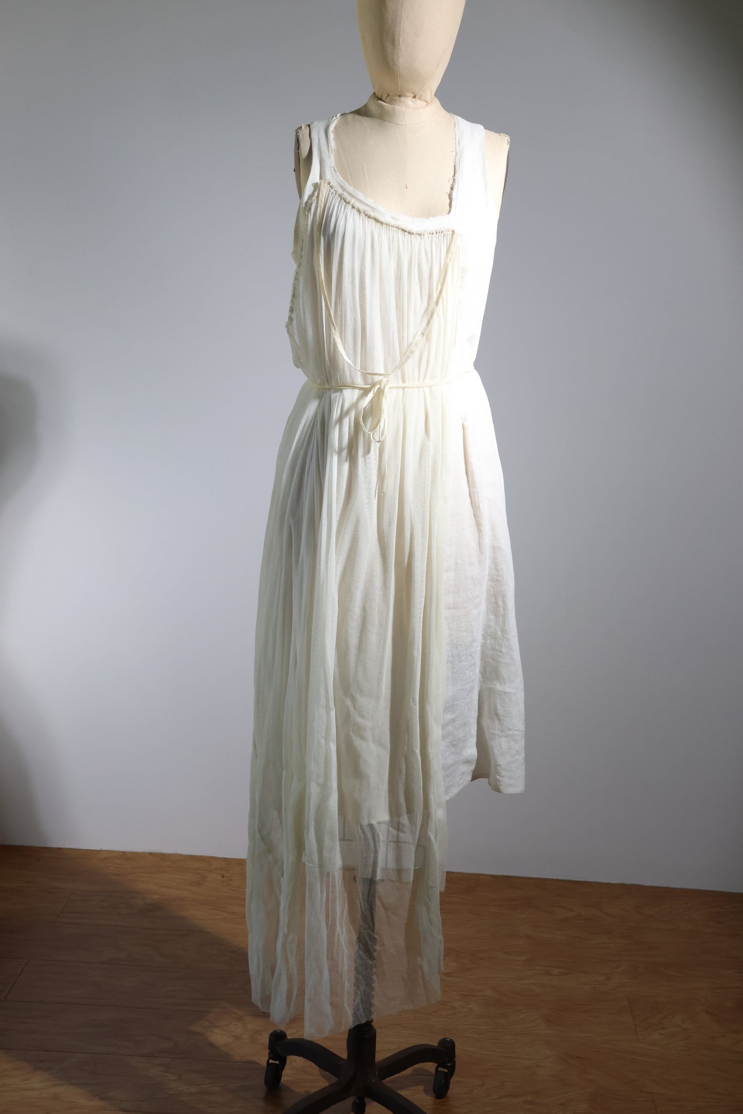 Marc Le Bihan Silk Dress - Ecru