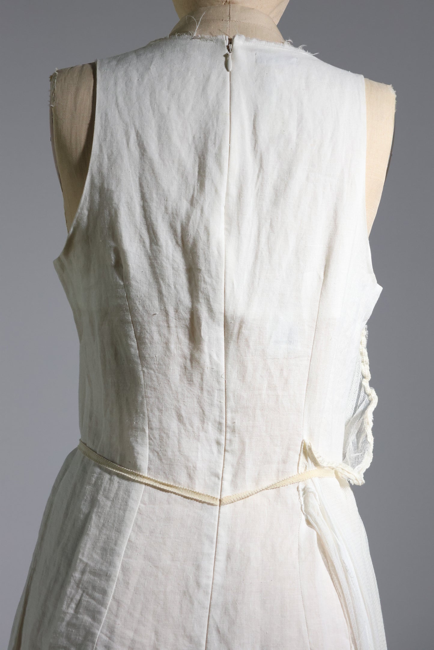Marc Le Bihan Silk Dress - Ecru