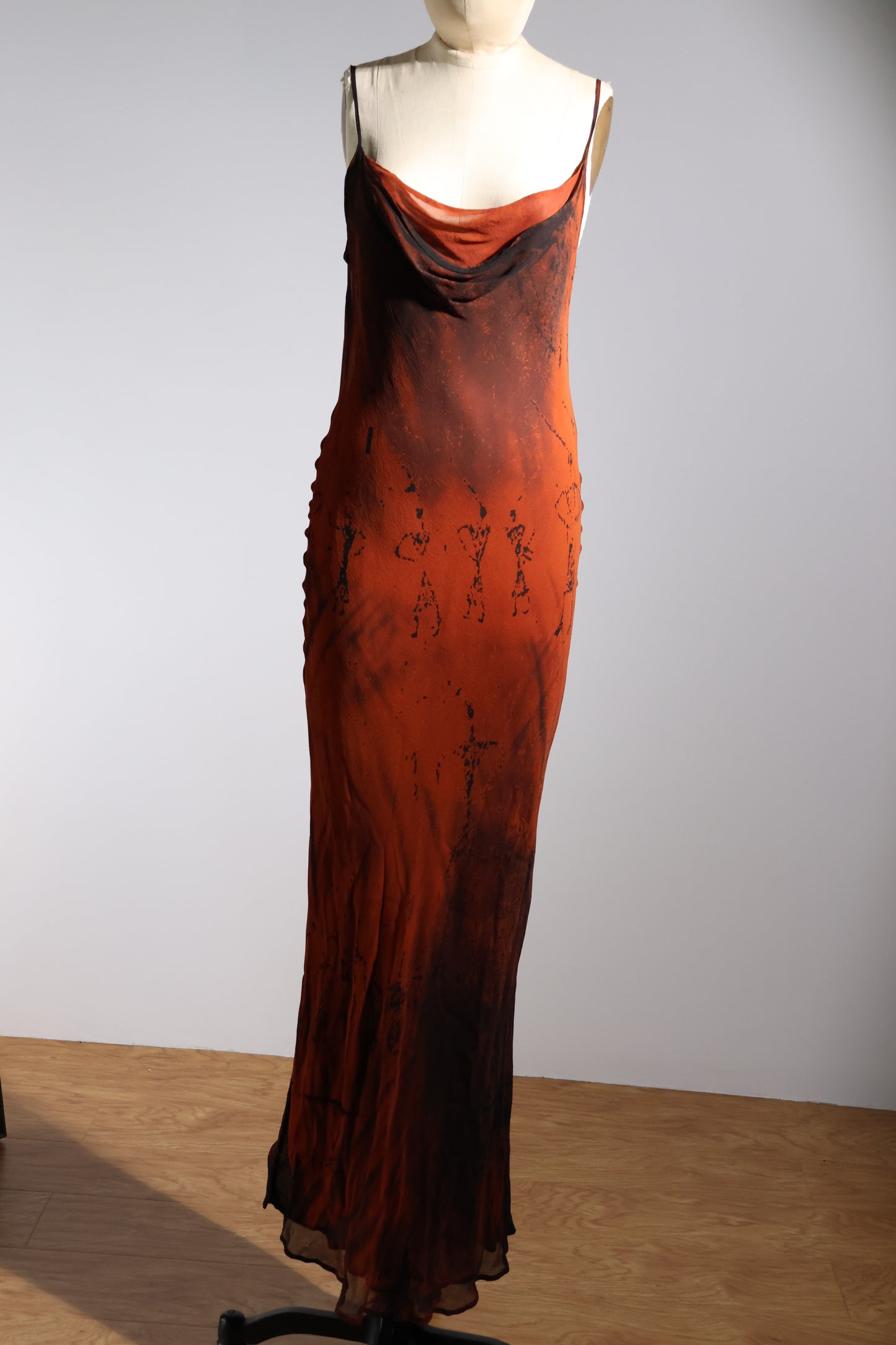 Jagoda Kursa Slip Dress - Brown/Black