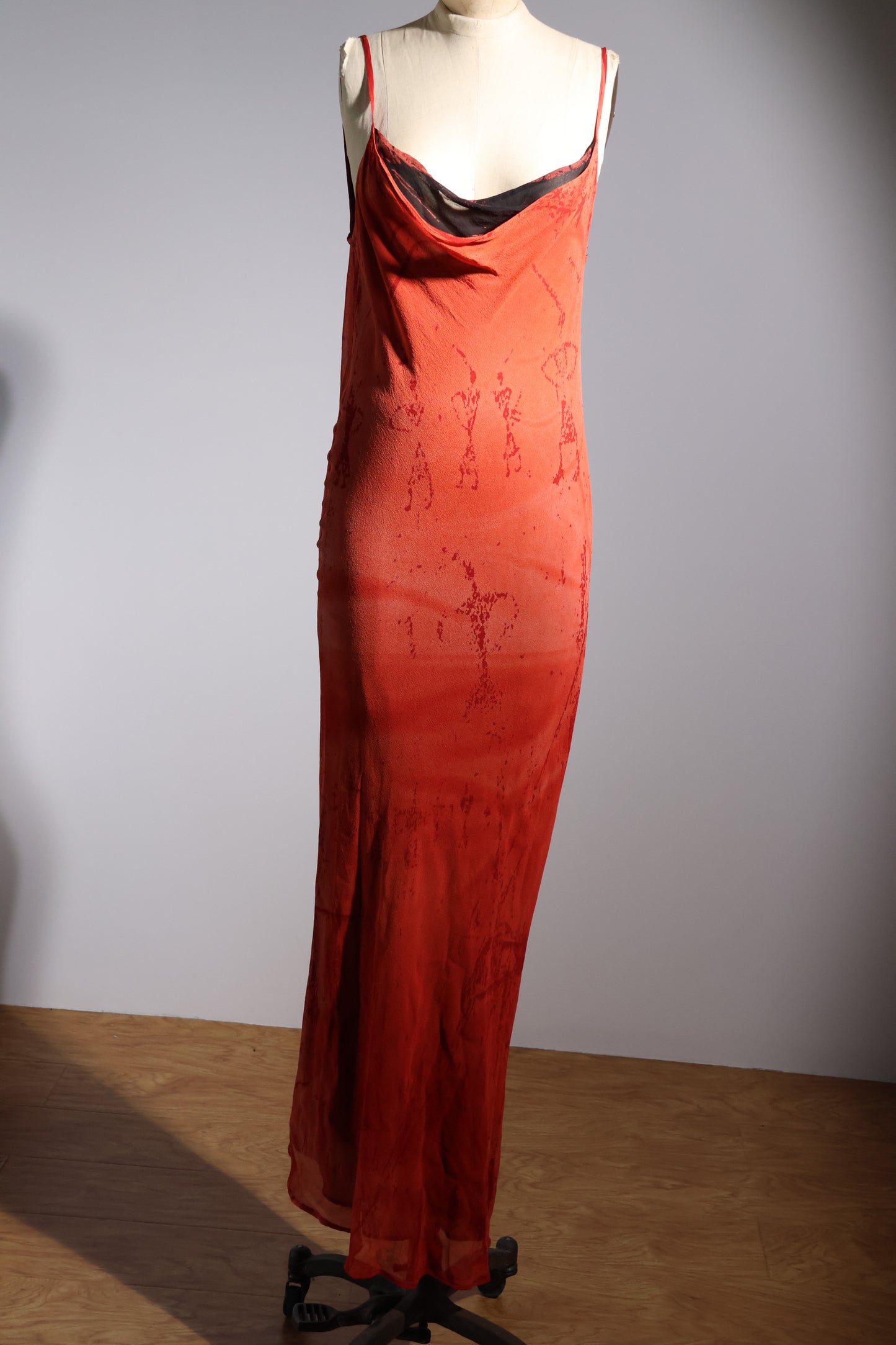 Jagoda Kursa Dress - Orange/Black