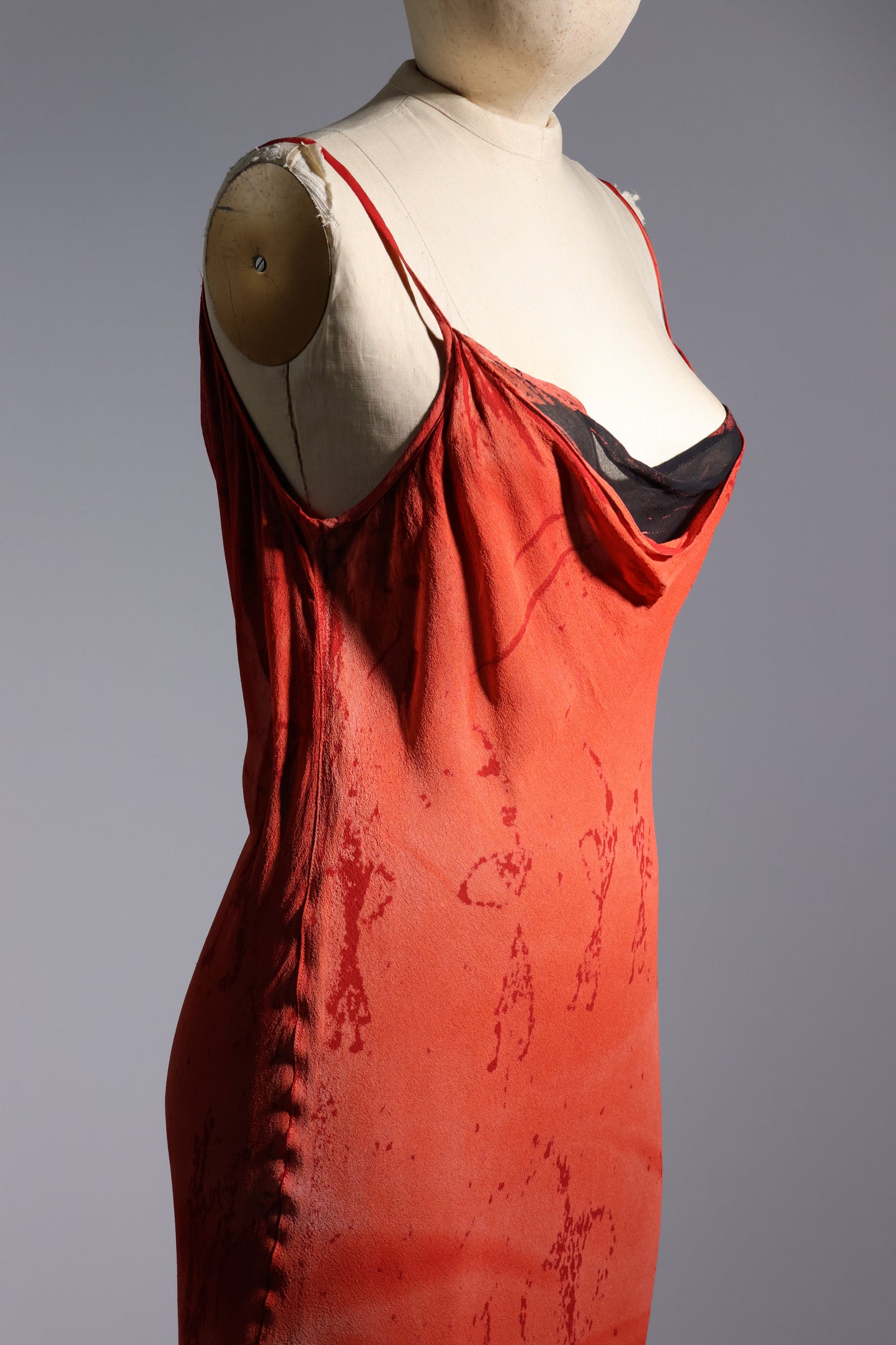 Jagoda Kursa Dress - Orange/Black