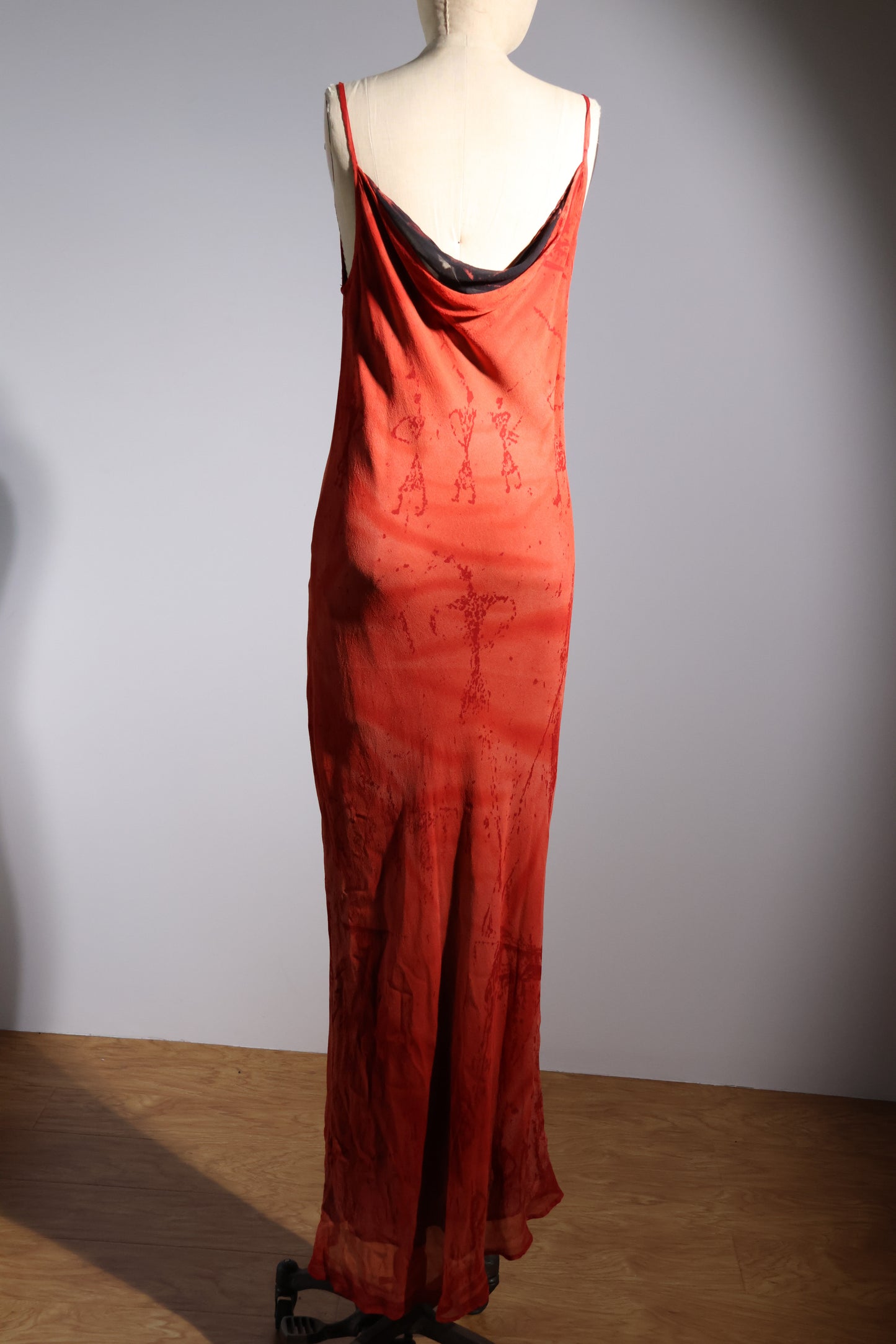 Jagoda Kursa Dress - Orange/Black