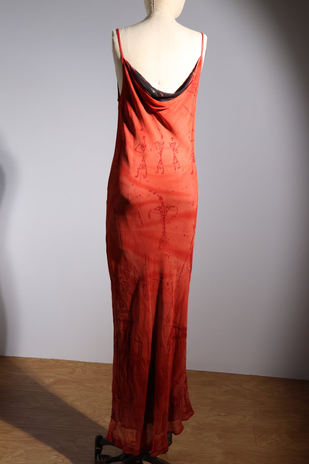 Jagoda Kursa Dress — Orange / Black