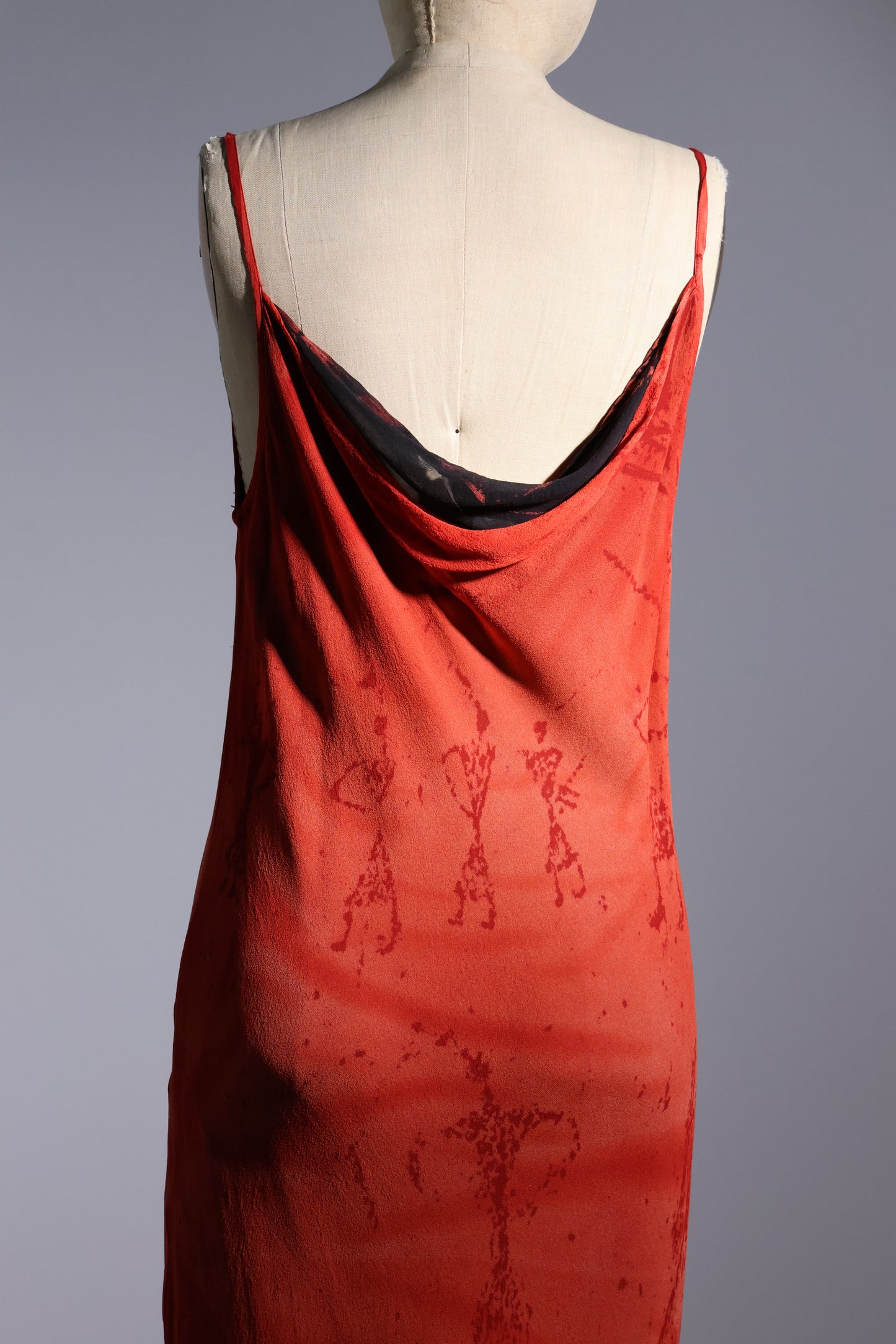 Jagoda Kursa Dress - Orange/Black
