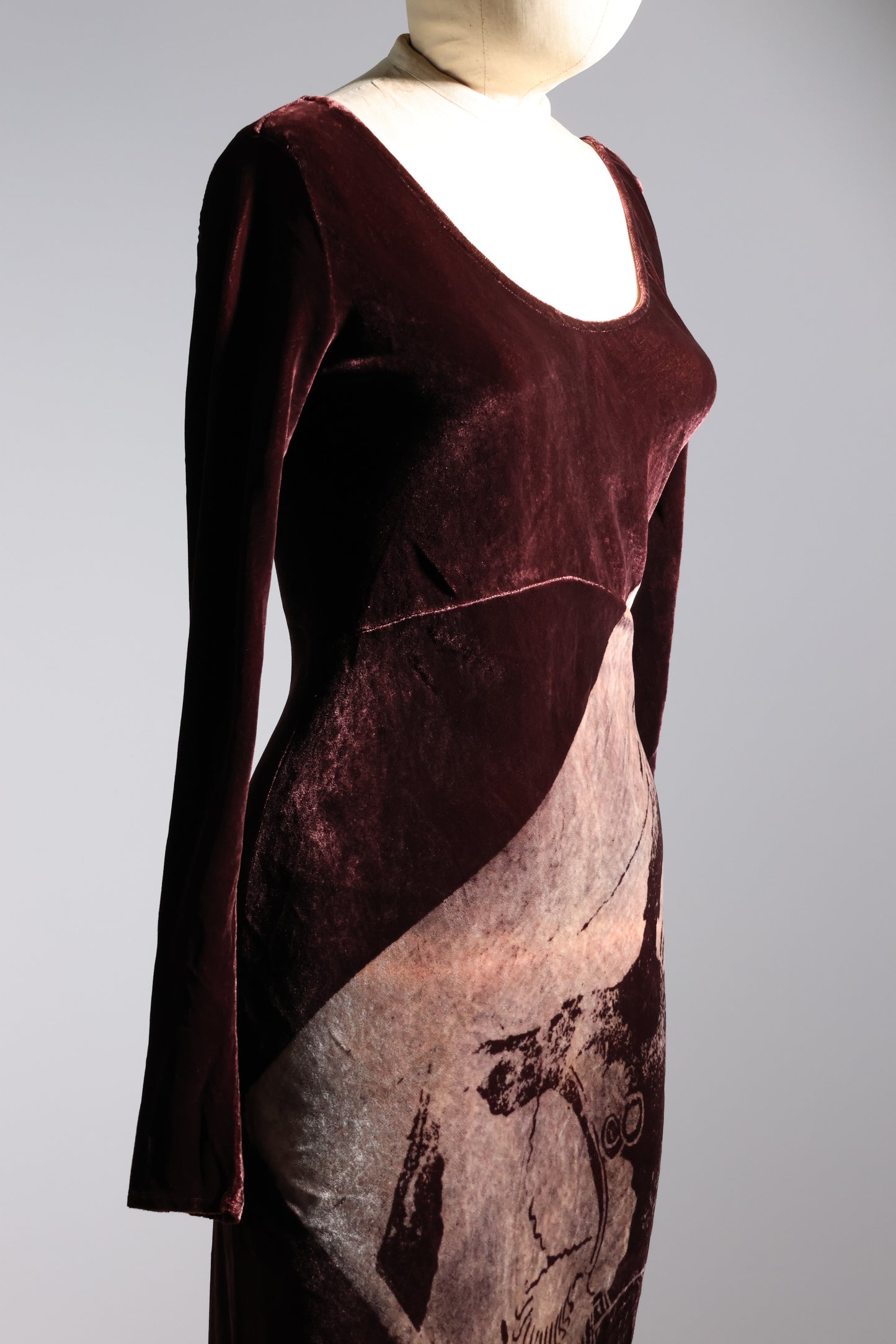 Jagoda Kursa Dress 401 - Brown Velvet