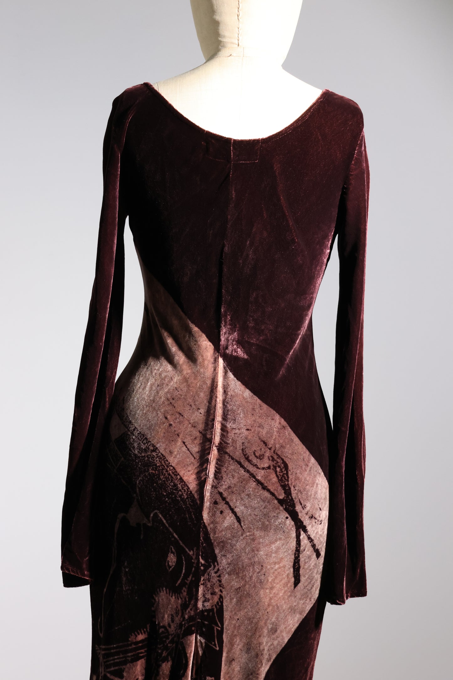 Jagoda Kursa Dress 401 - Brown Velvet