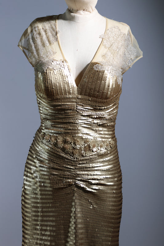 Gatti Noli Evening Dress - Gold