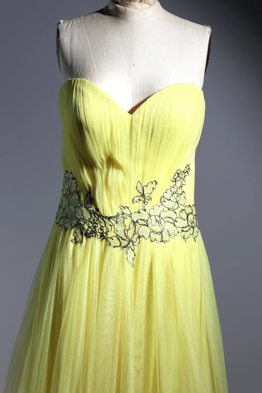 Gatti Nolli Gown - Yellow